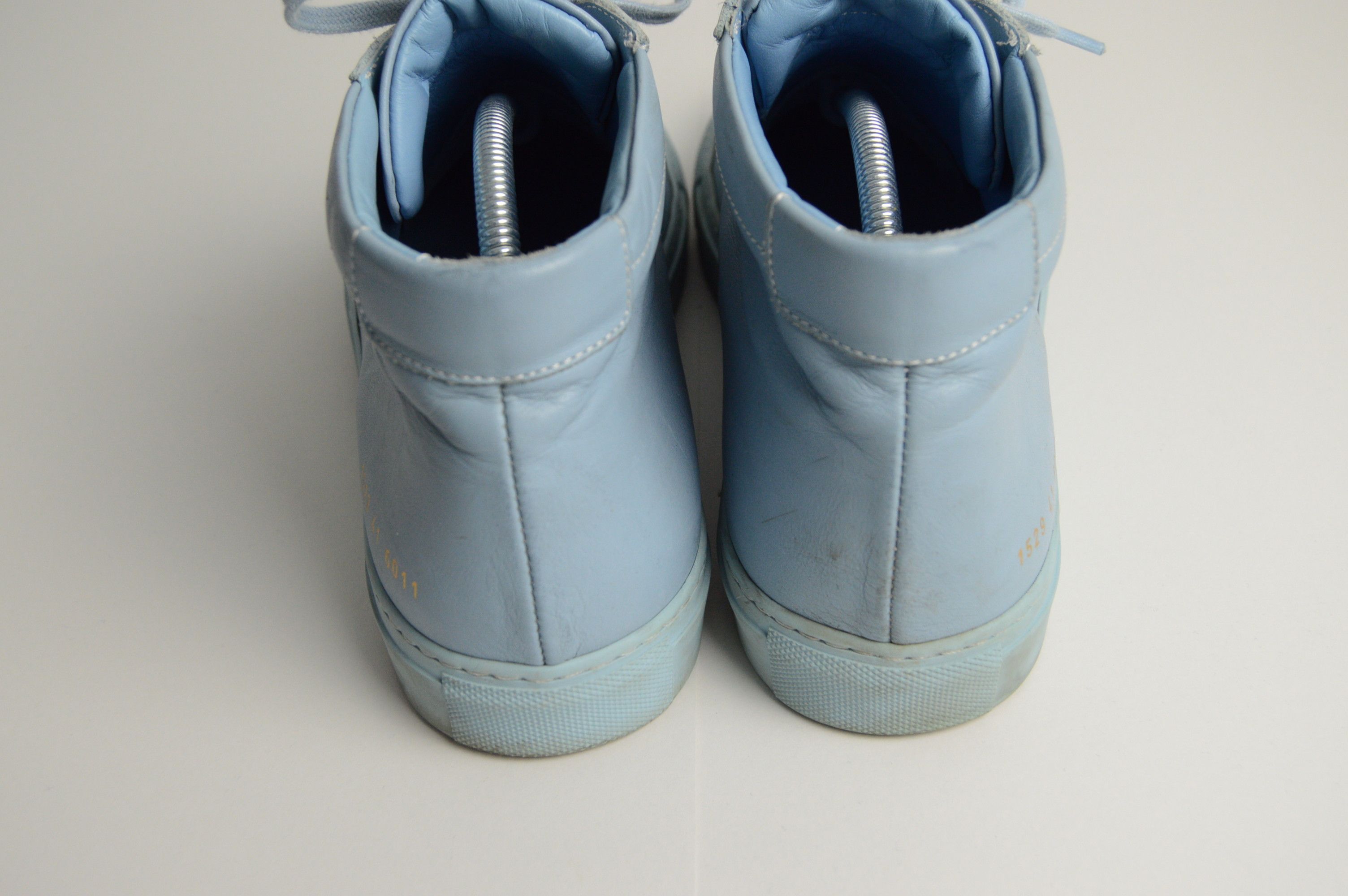 Common Projects ACHILLES MID SNEAKERS - BLUE Size US 8 / EU 41 - 7 Thumbnail