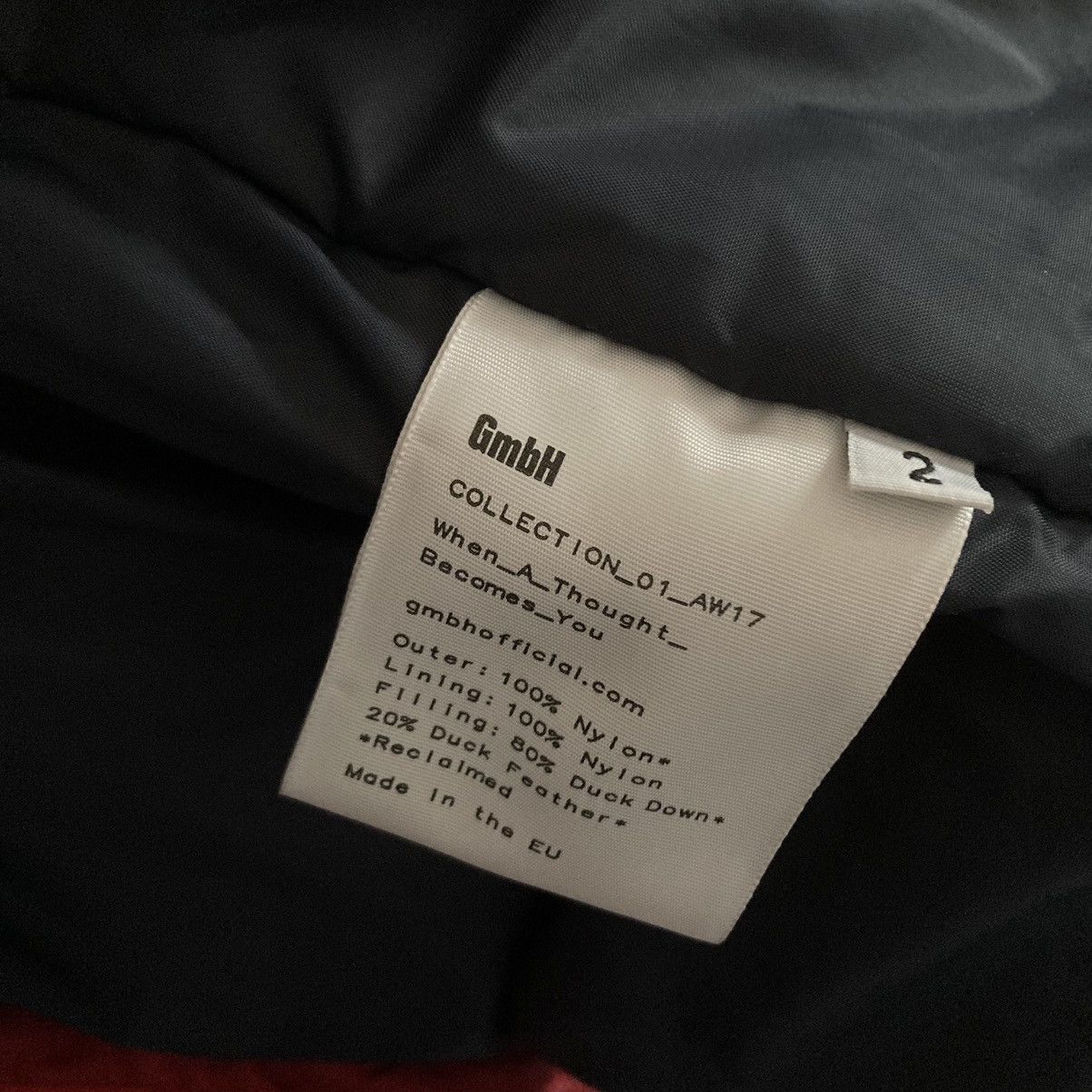 GmbH AW17 Recycled Down Hans Jacket Size US M / EU 48-50 / 2 - 6 Thumbnail