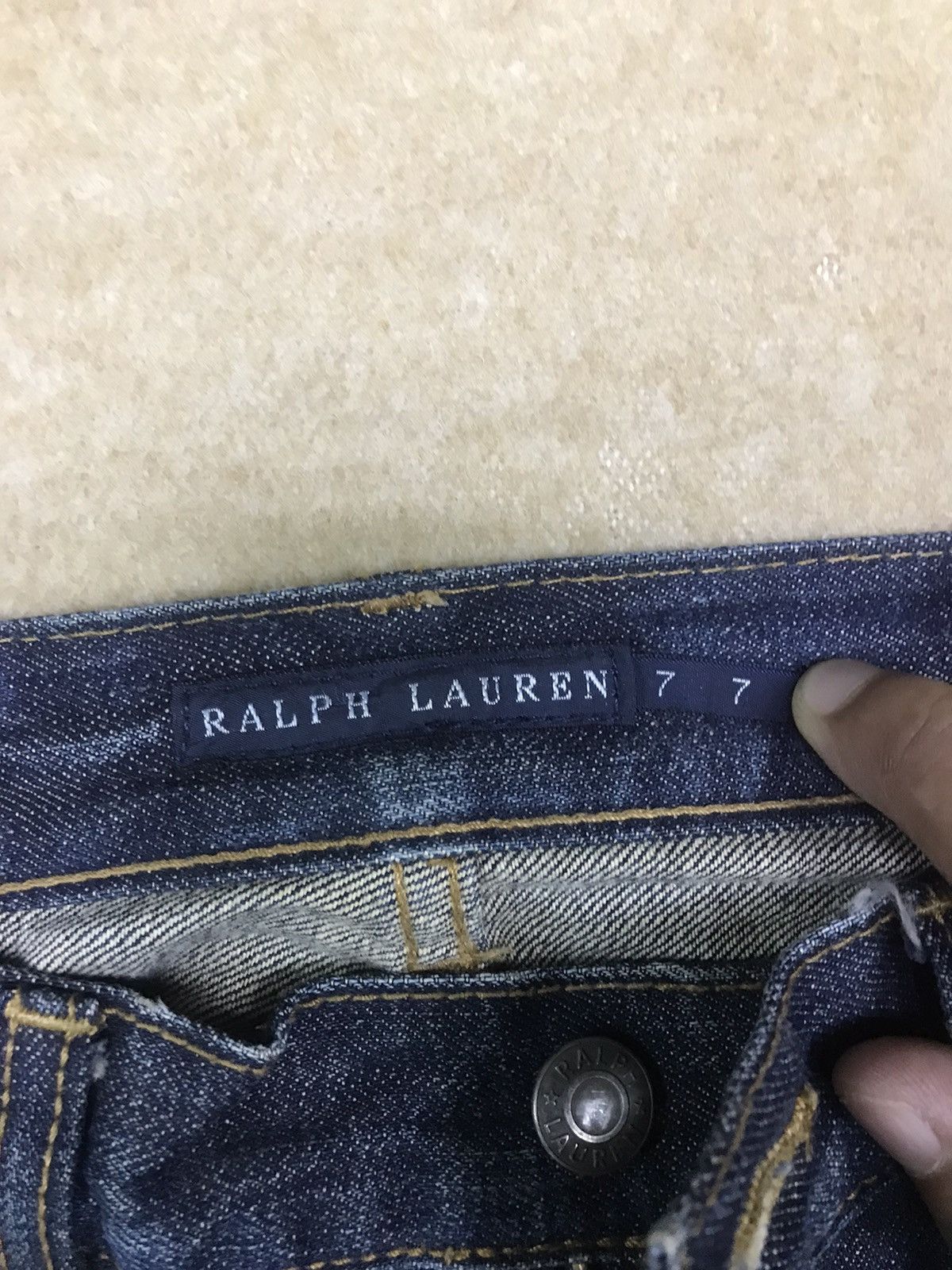 Polo Ralph Lauren Polo Ralph Lauren Selvedge Denim Size 28 women’s Size 28" / US 6 / IT 42 - 5 Thumbnail