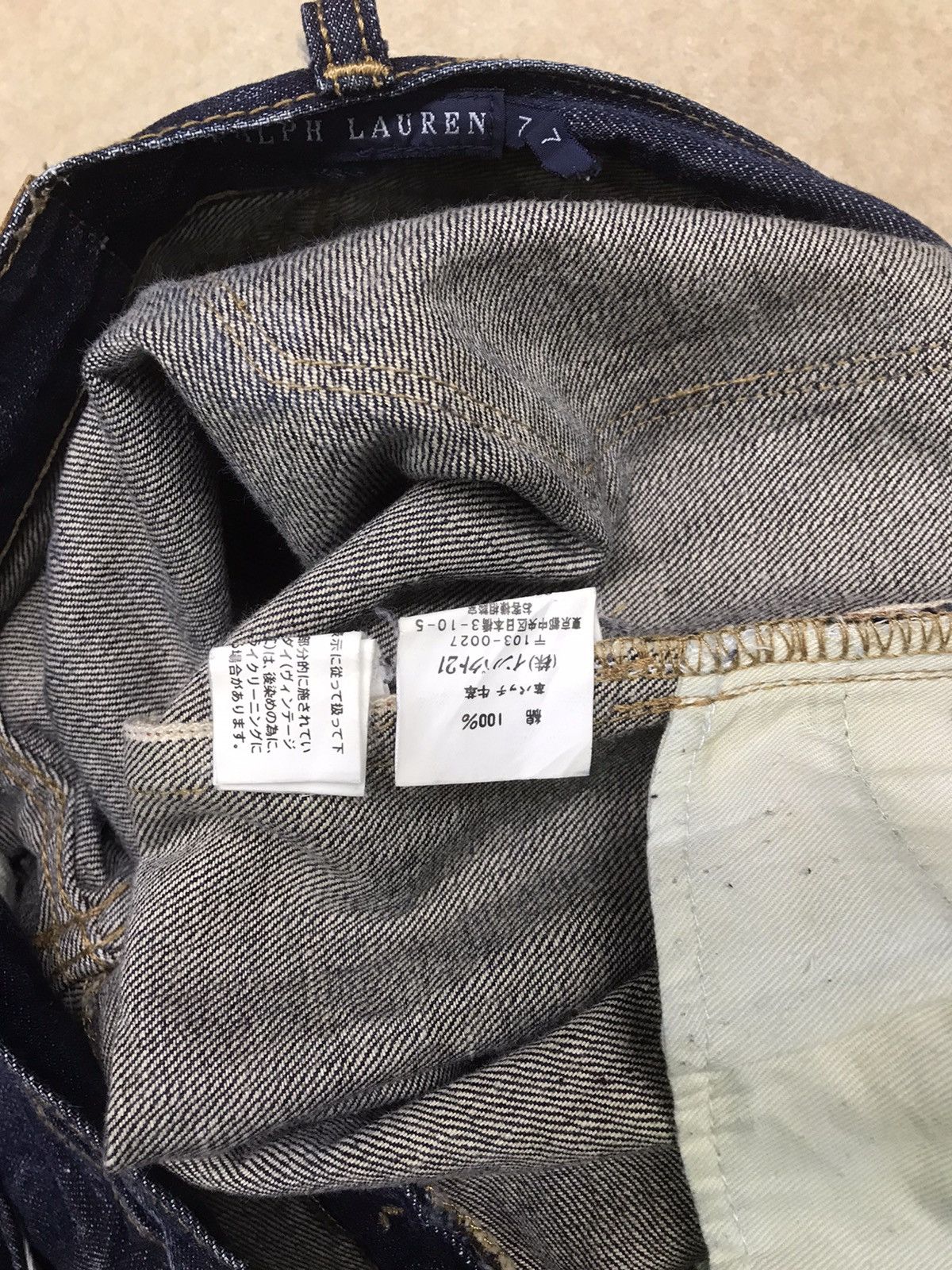 Polo Ralph Lauren Polo Ralph Lauren Selvedge Denim Size 28 women’s Size 28" / US 6 / IT 42 - 6 Thumbnail