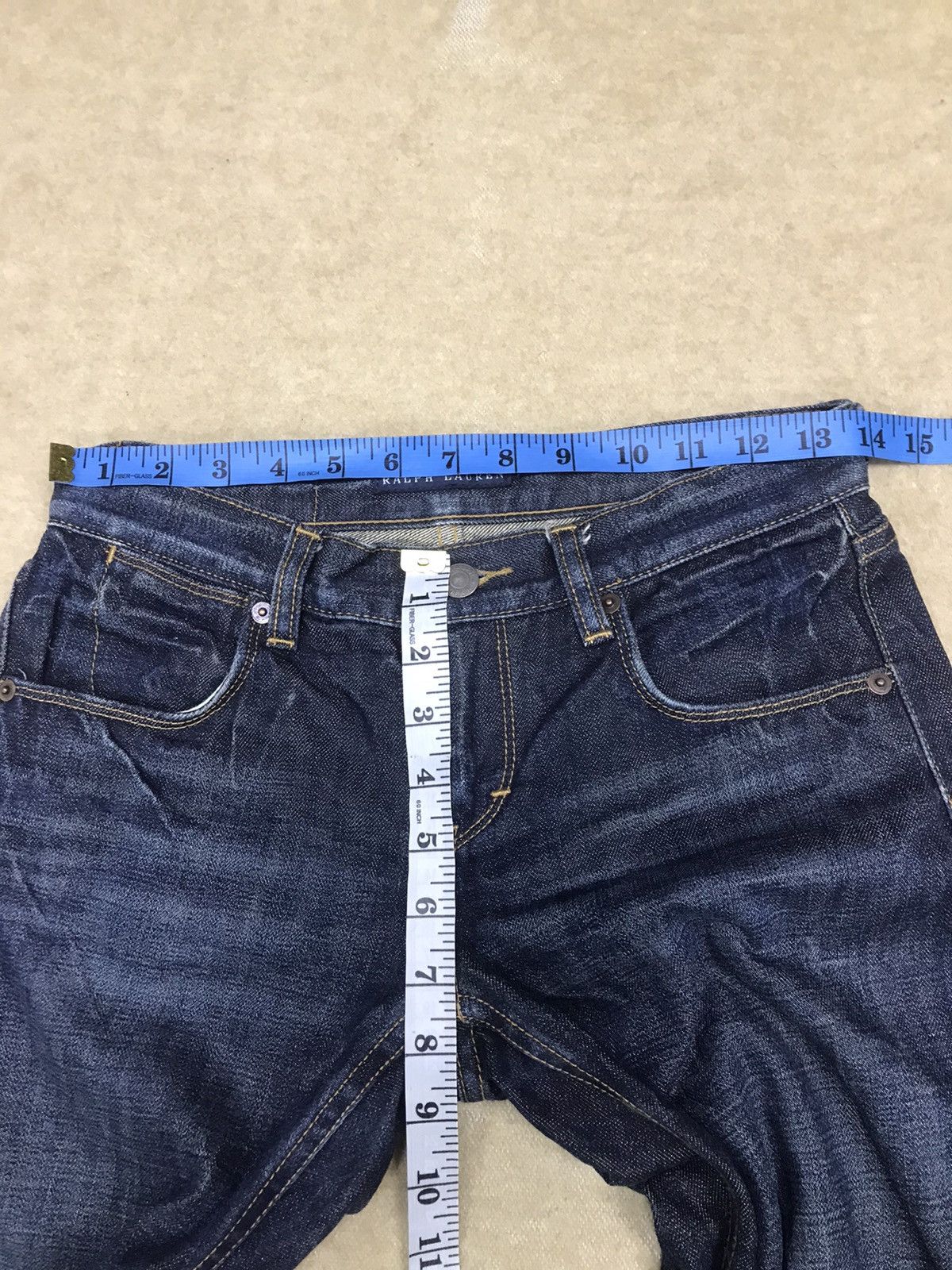 Polo Ralph Lauren Polo Ralph Lauren Selvedge Denim Size 28 women’s Size 28" / US 6 / IT 42 - 9 Thumbnail