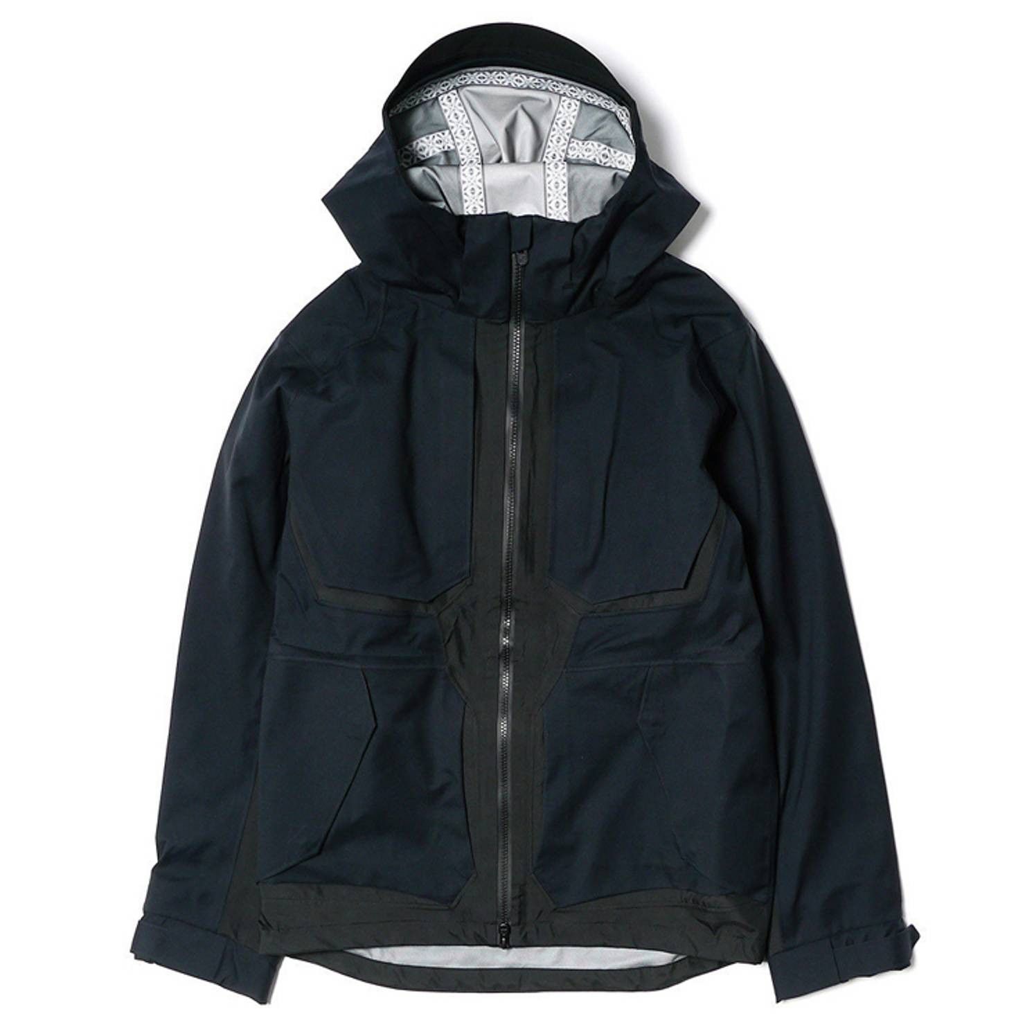 White Mountaineering BLK GORE-TEX Nylon Twill No Stitch Mountain Parka |  Grailed