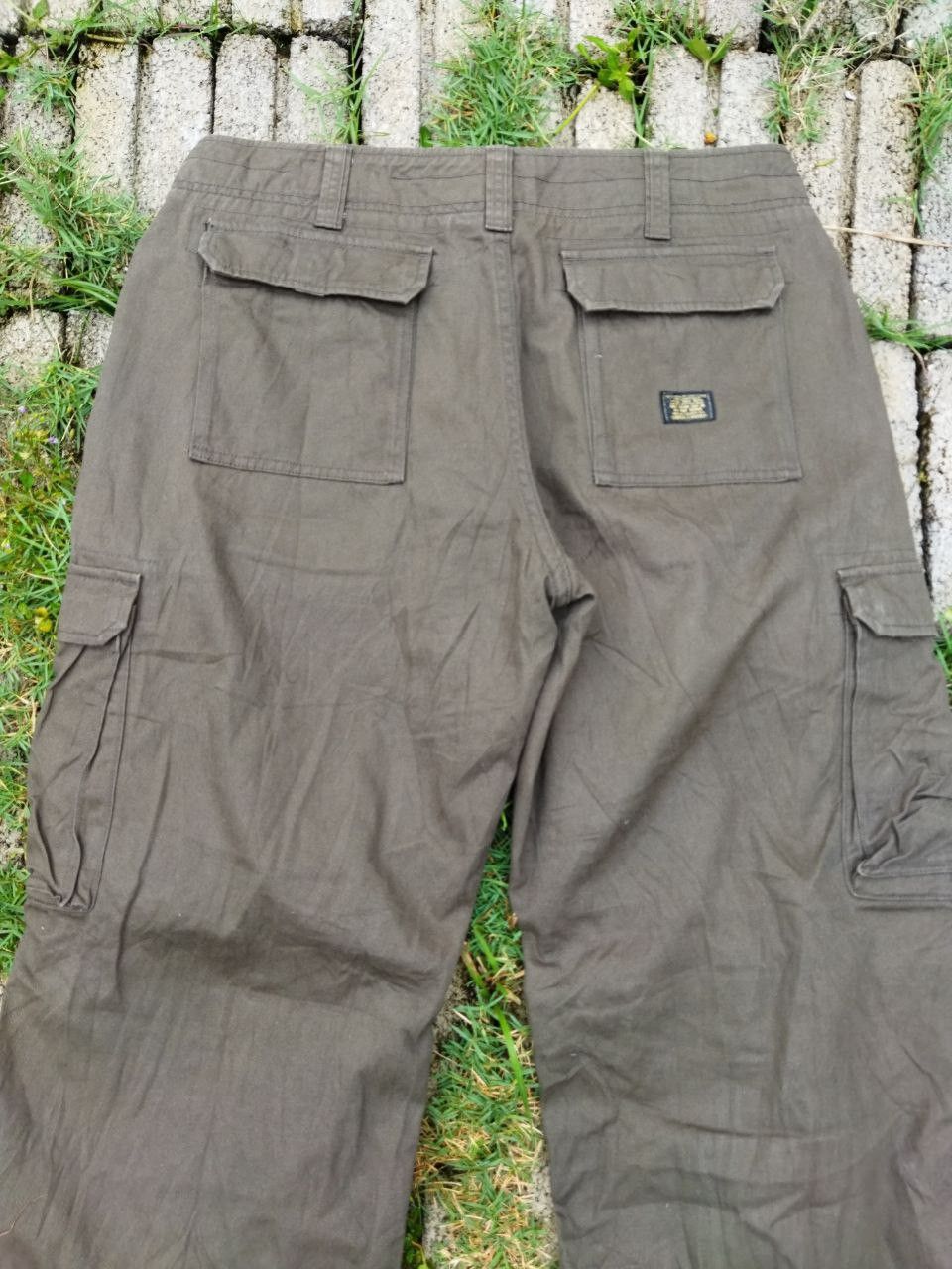 Japanese Brand Surplus Japan Utility 6 Pocket Cargo Pants Size US 35 - 7 Thumbnail