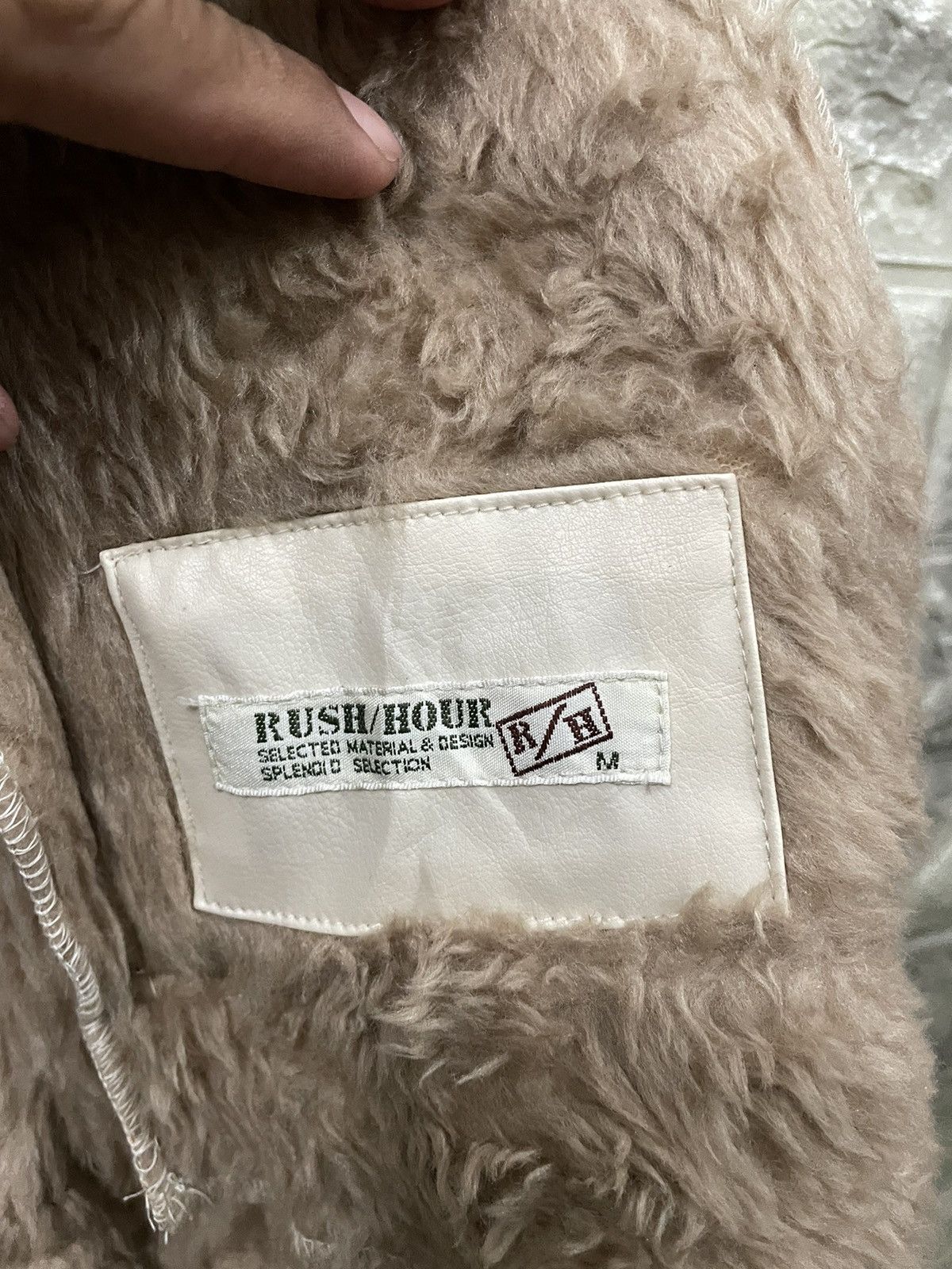 Japanese Brand RUSH HOUR SHEARLING JACKET Size US M / EU 48-50 / 2 - 6 Thumbnail