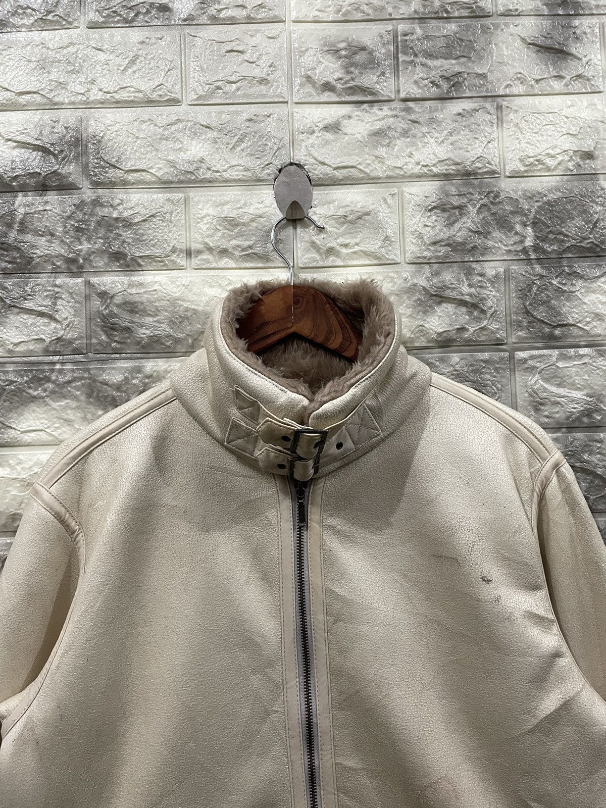 Japanese Brand RUSH HOUR SHEARLING JACKET Size US M / EU 48-50 / 2 - 2 Thumbnail
