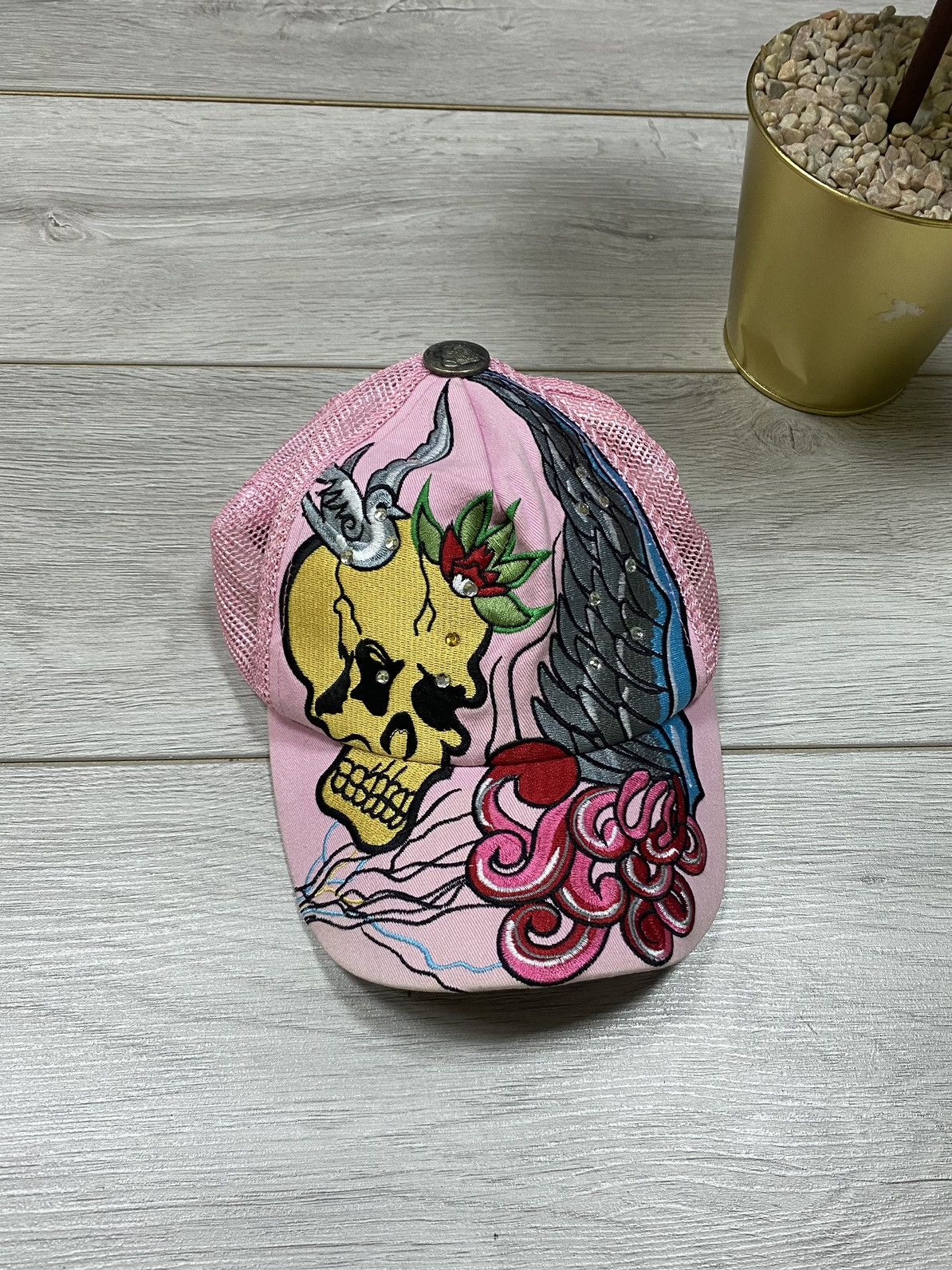 Ed Hardy Ed Hardy vintage skull heart cap Size ONE SIZE - 1 Thumbnail