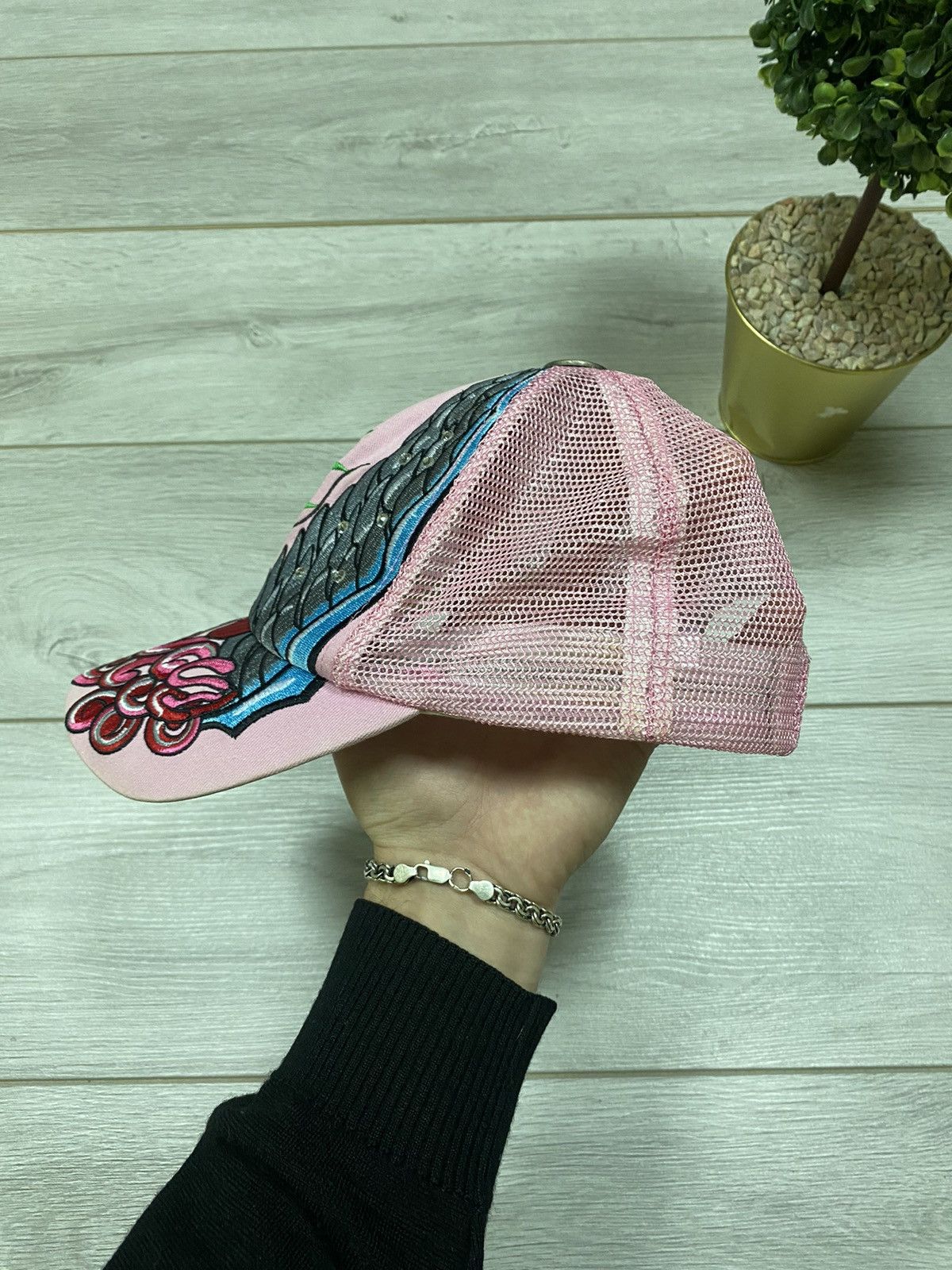Ed Hardy Ed Hardy vintage skull heart cap Size ONE SIZE - 4 Thumbnail