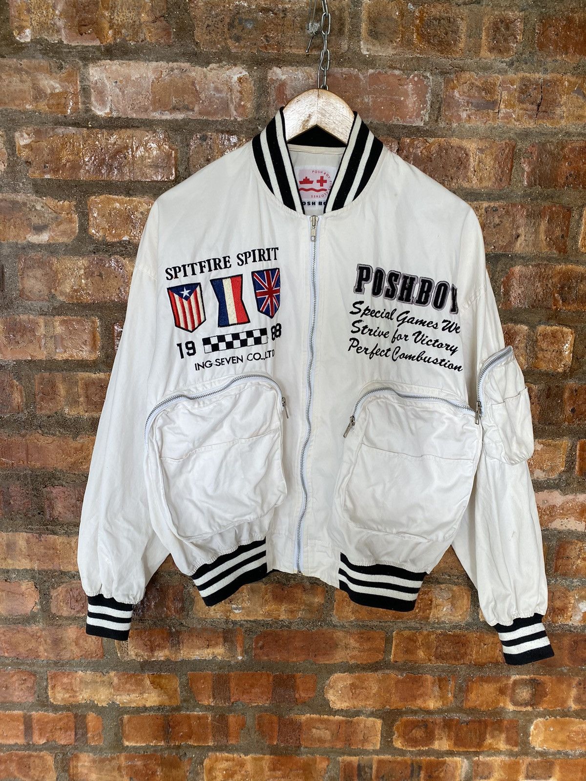 General Research × Japanese Brand 1990s POSH BOY 3D cargos light jacket Size US M / EU 48-50 / 2 - 3 Thumbnail
