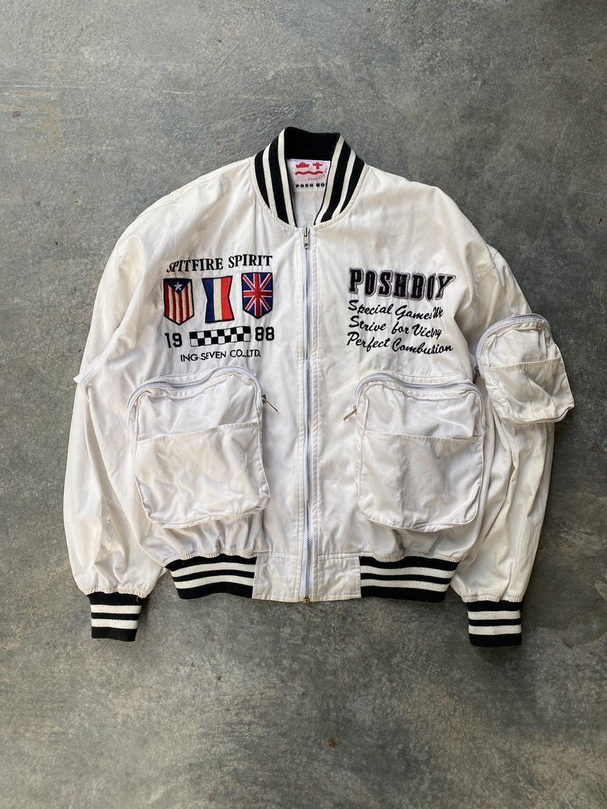 General Research × Japanese Brand 1990s POSH BOY 3D cargos light jacket Size US M / EU 48-50 / 2 - 2 Thumbnail