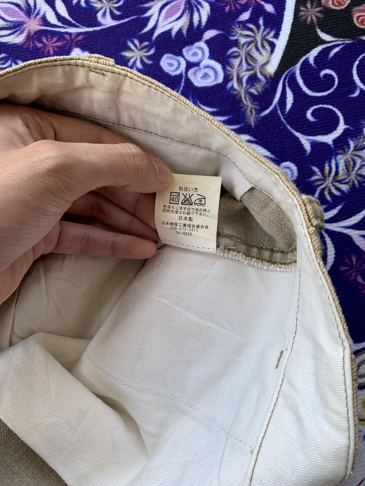 Japanese Brand Vintage Apache Trouser Size US 33 - 6 Thumbnail