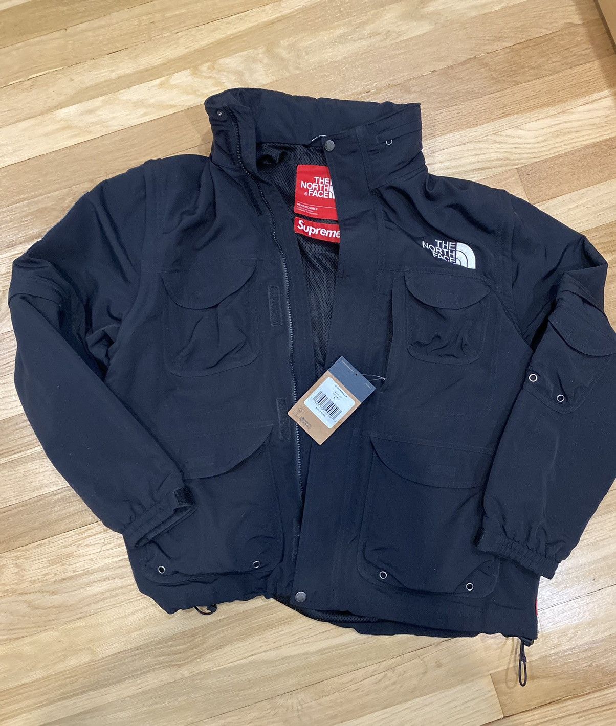 Supreme Supreme The North Face Trekking Convertible Jacket Black | Grailed