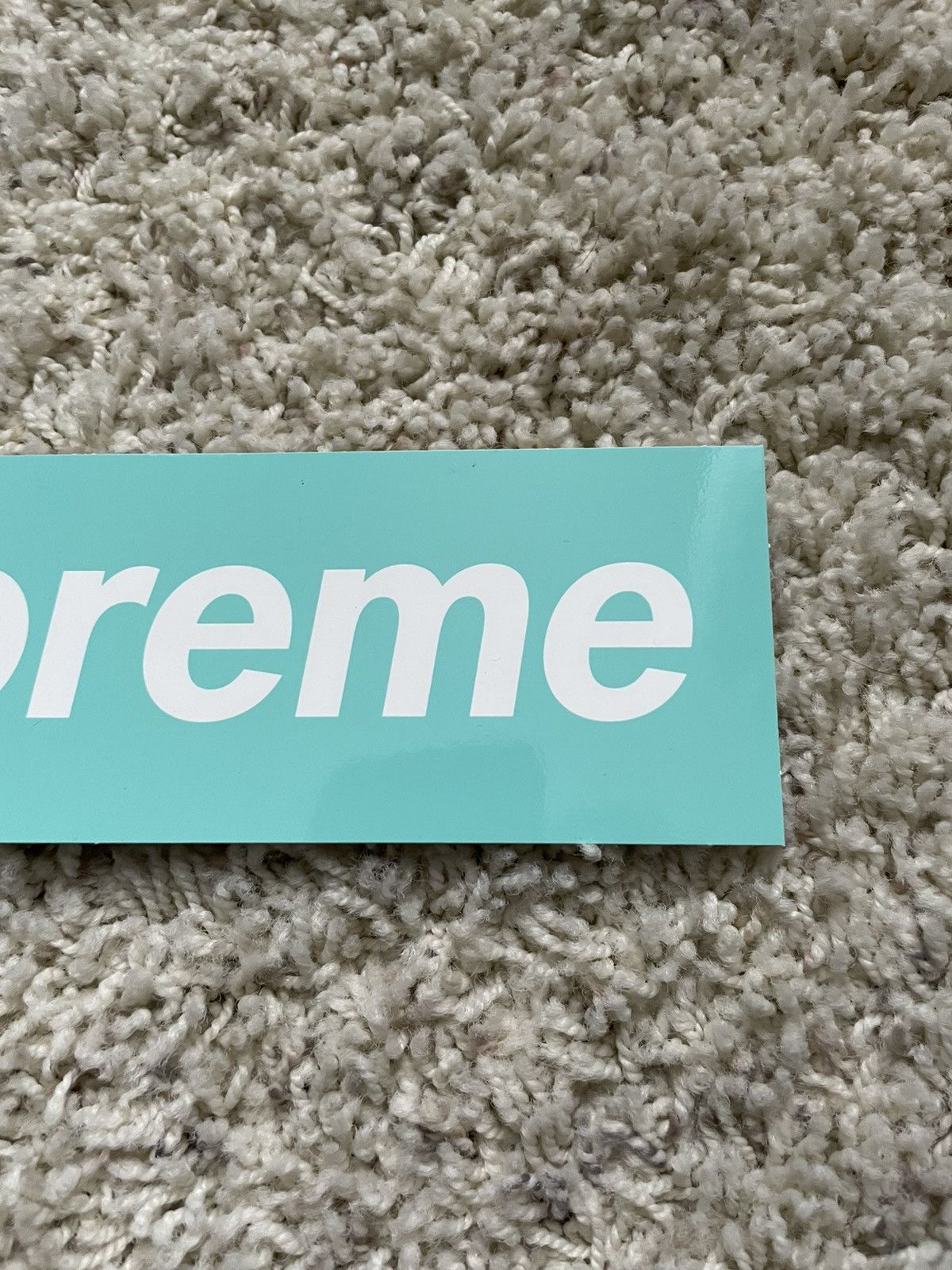 Supreme × Tiffany & Co. Tiffany & Co Blue Box Logo Sticker Size ONE SIZE - 11 Thumbnail