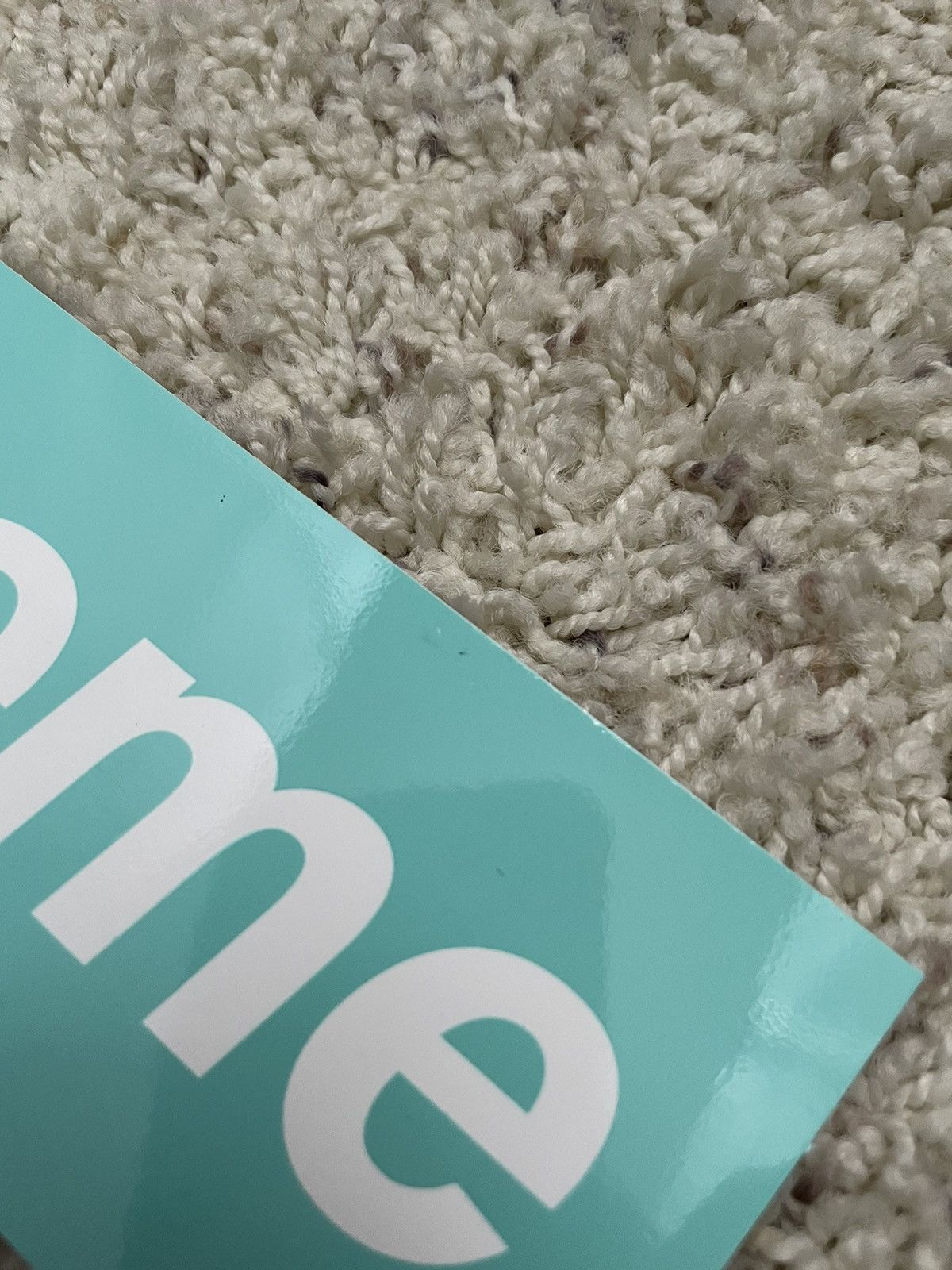 Supreme × Tiffany & Co. Tiffany & Co Blue Box Logo Sticker Size ONE SIZE - 9 Thumbnail