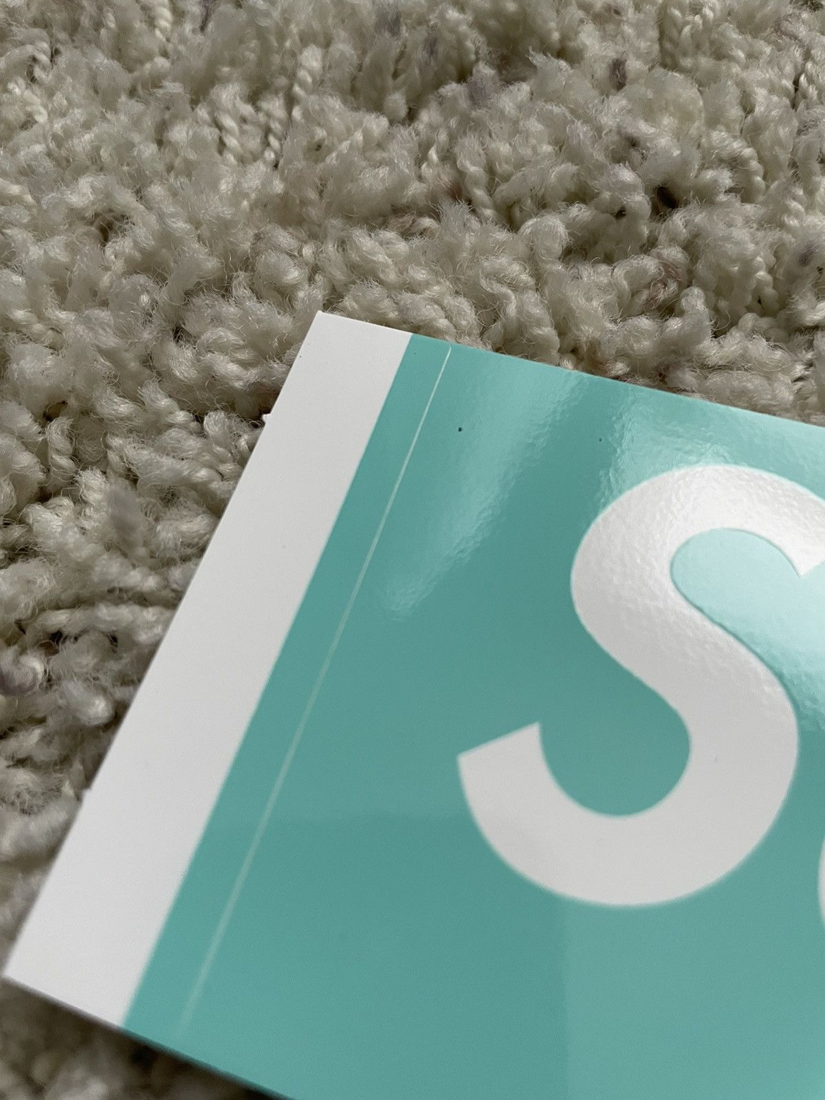 Supreme × Tiffany & Co. Tiffany & Co Blue Box Logo Sticker Size ONE SIZE - 8 Thumbnail