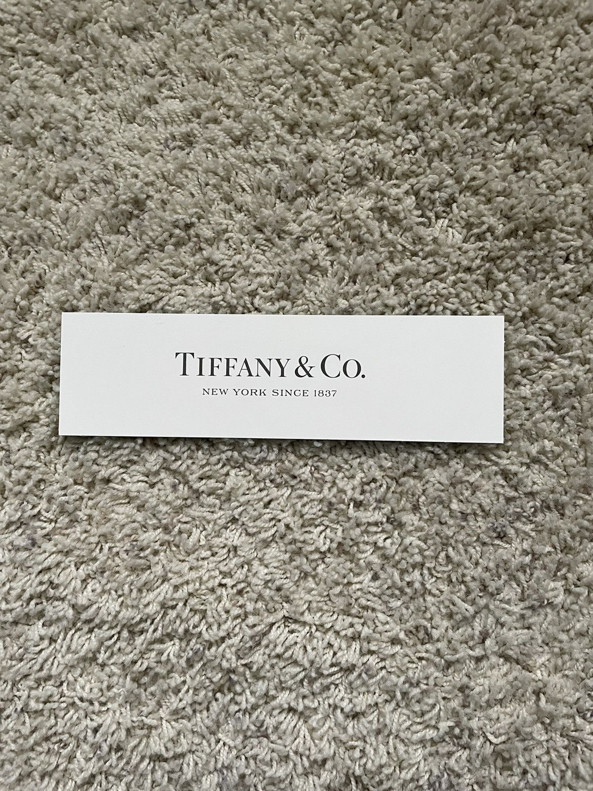 Supreme × Tiffany & Co. Tiffany & Co Blue Box Logo Sticker Size ONE SIZE - 4 Thumbnail
