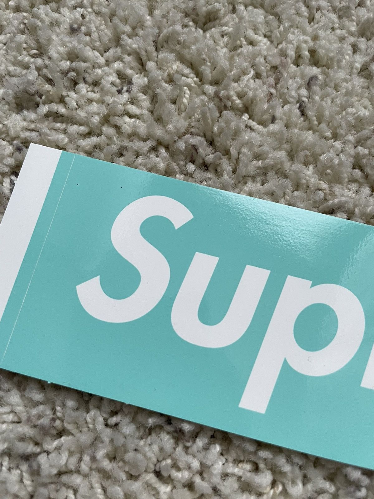 Supreme × Tiffany & Co. Tiffany & Co Blue Box Logo Sticker Size ONE SIZE - 12 Thumbnail
