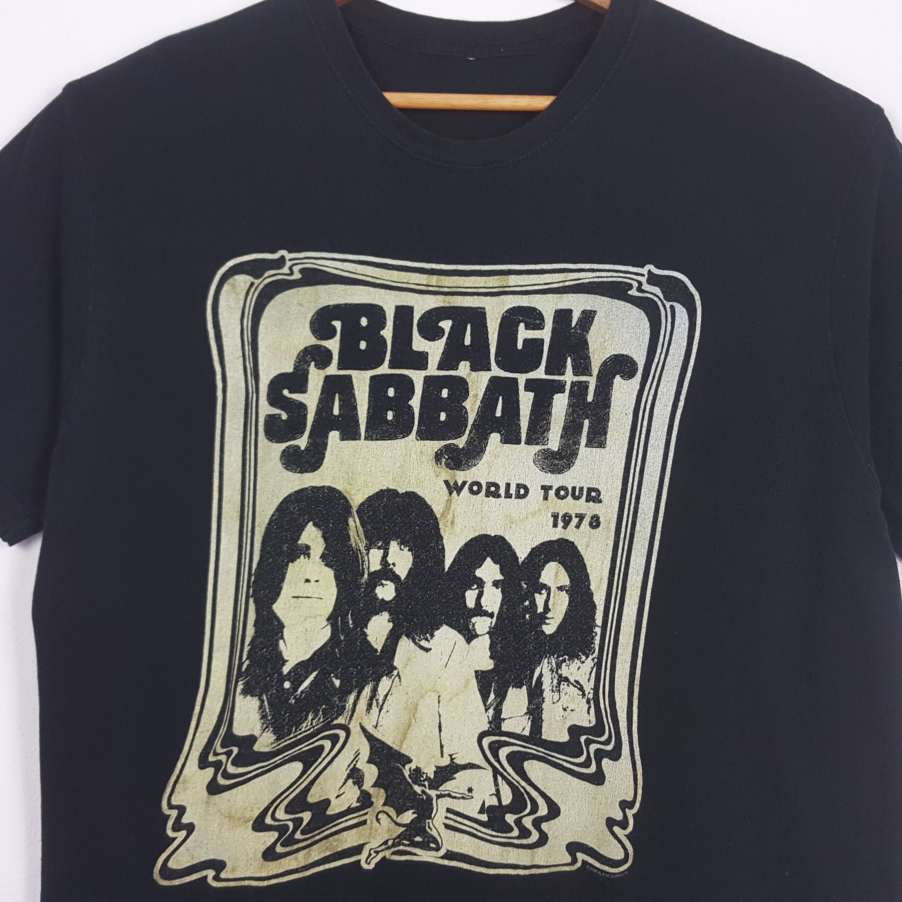 Band Tees × Black Sabbath × Vintage Vintage BLACK SABBATH American metal band t-shirt Size US L / EU 52-54 / 3 - 4 Thumbnail