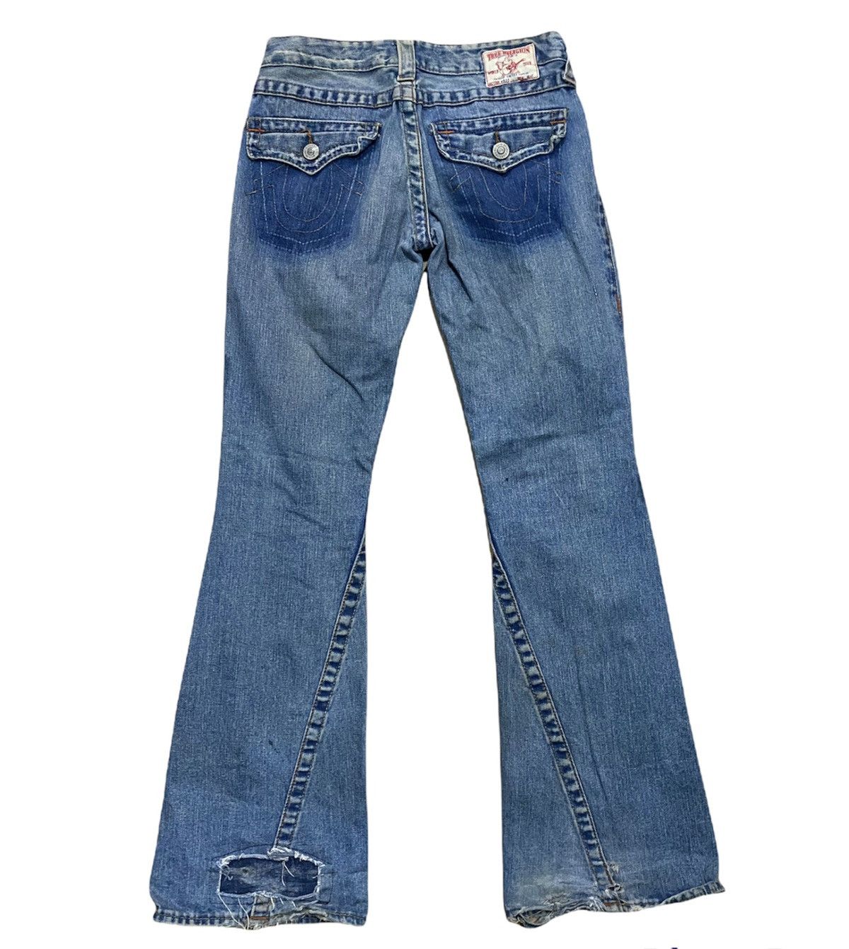 image of Vintage Made In Usa True Religion Bootcut Jeans in Indigo, Men's (Size 27)