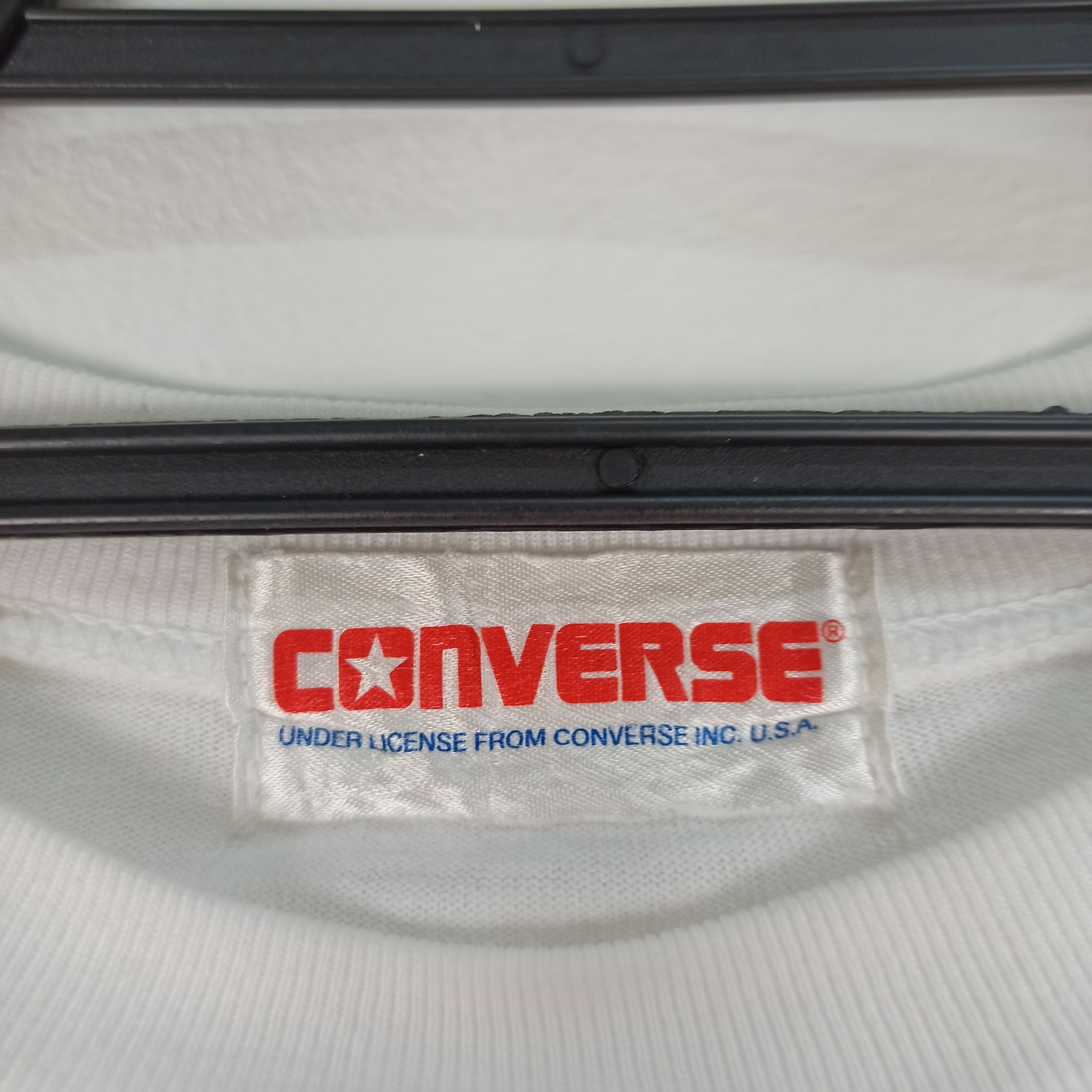 Converse Rare🔥 Converse Big Logo Tshirt Made in Japan Size US L / EU 52-54 / 3 - 5 Thumbnail
