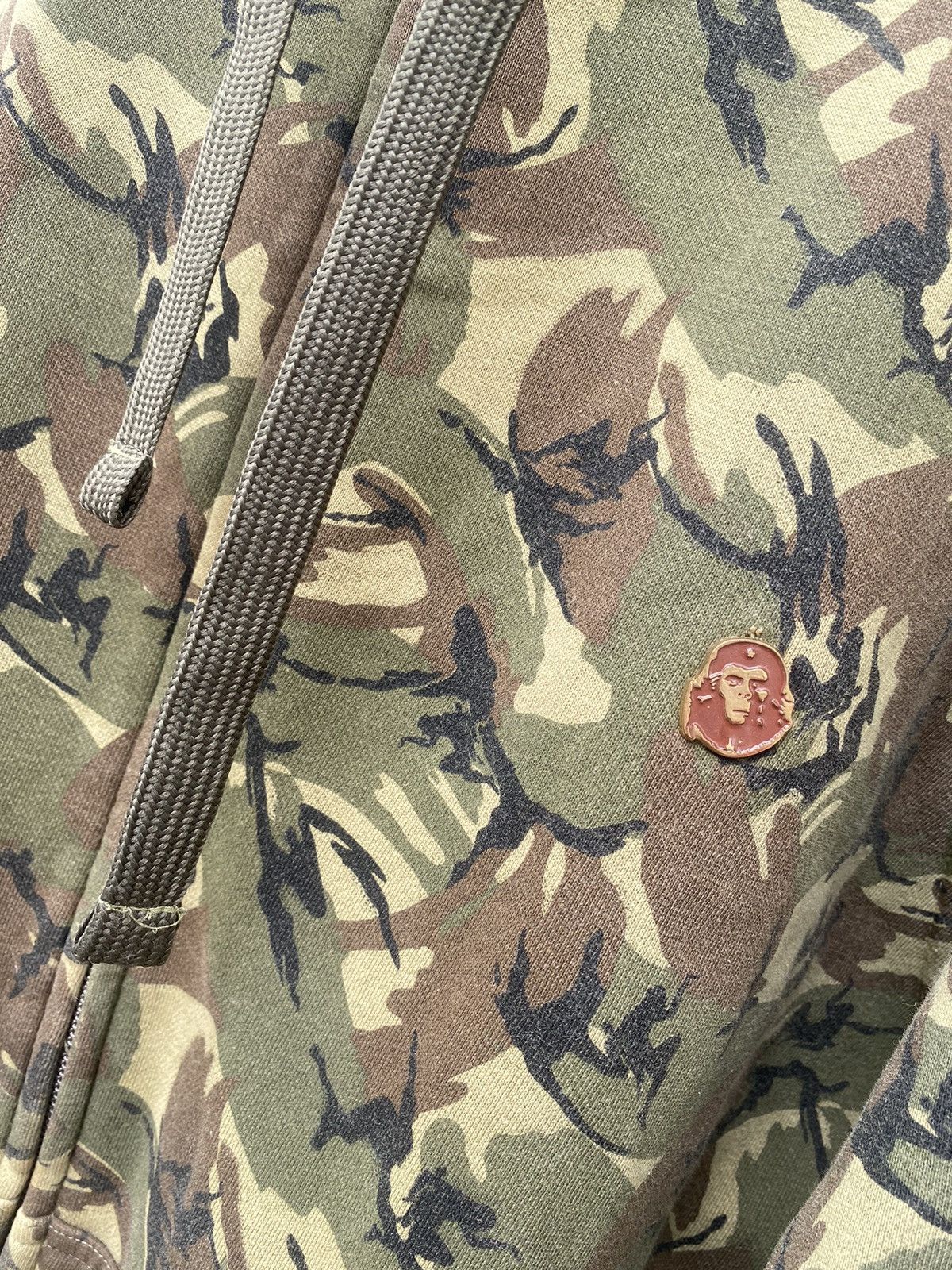 If Six Was Nine Rebel Ape Camo Hoodie Full Zip Che Guevara Size US L / EU 52-54 / 3 - 4 Thumbnail