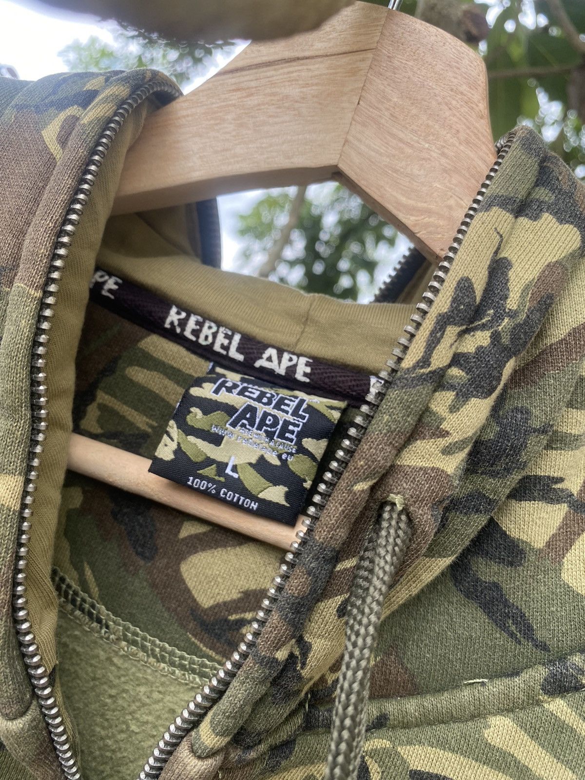 If Six Was Nine Rebel Ape Camo Hoodie Full Zip Che Guevara Size US L / EU 52-54 / 3 - 5 Thumbnail
