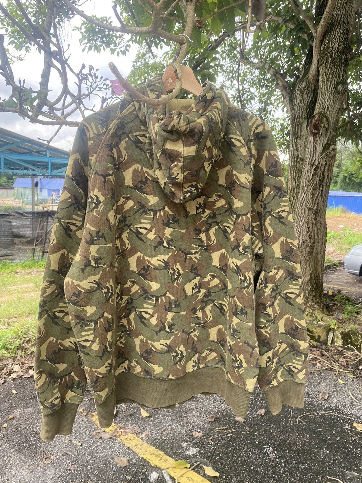 If Six Was Nine Rebel Ape Camo Hoodie Full Zip Che Guevara Size US L / EU 52-54 / 3 - 2 Thumbnail