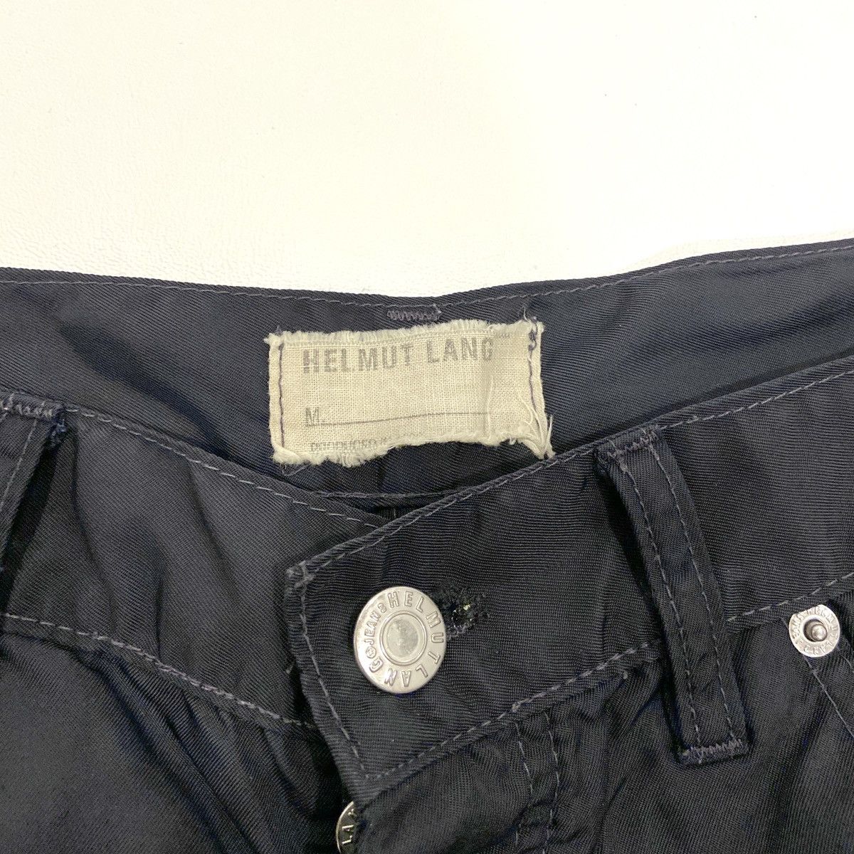 Helmut Lang 🔻Helmut Lang Nylon Jeans🔻 Size US 32 / EU 48 - 2 Thumbnail