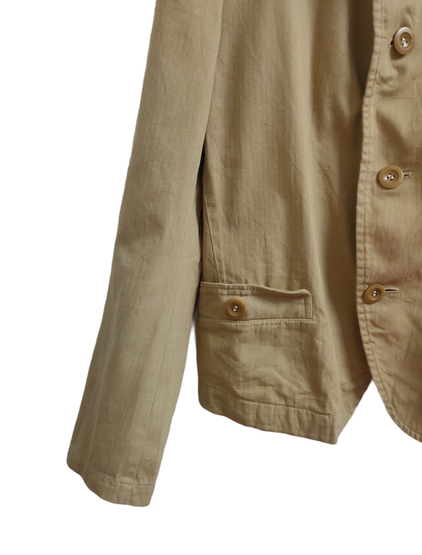 Yohji Yamamoto Yohji Yamamoto Plain Button Jacket Size M / US 6-8 / IT 42-44 - 6 Thumbnail