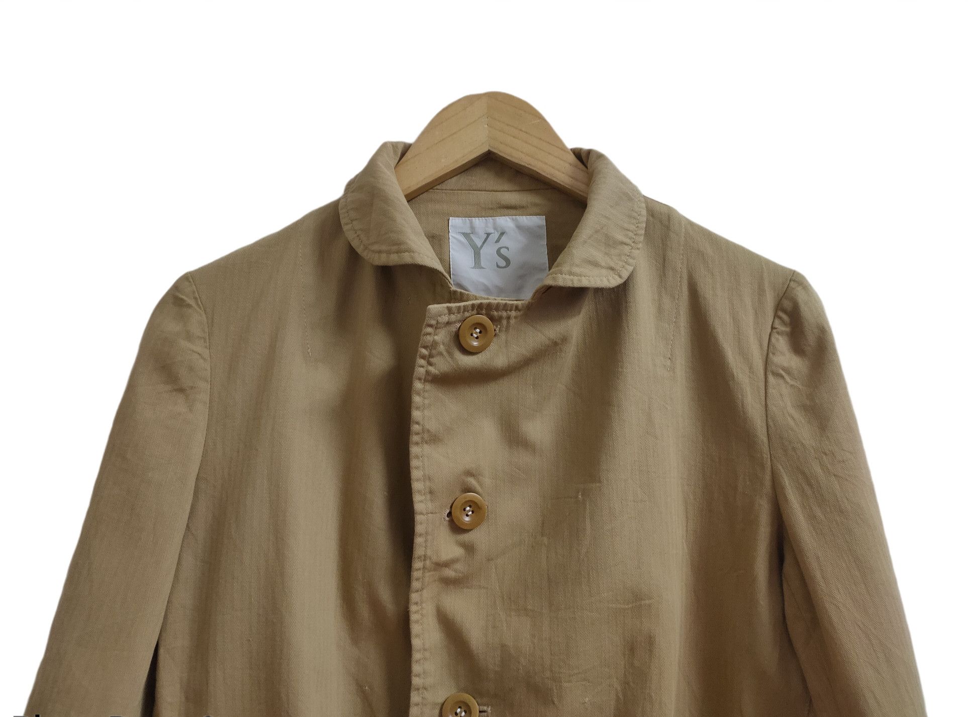 Yohji Yamamoto Yohji Yamamoto Plain Button Jacket Size M / US 6-8 / IT 42-44 - 2 Thumbnail
