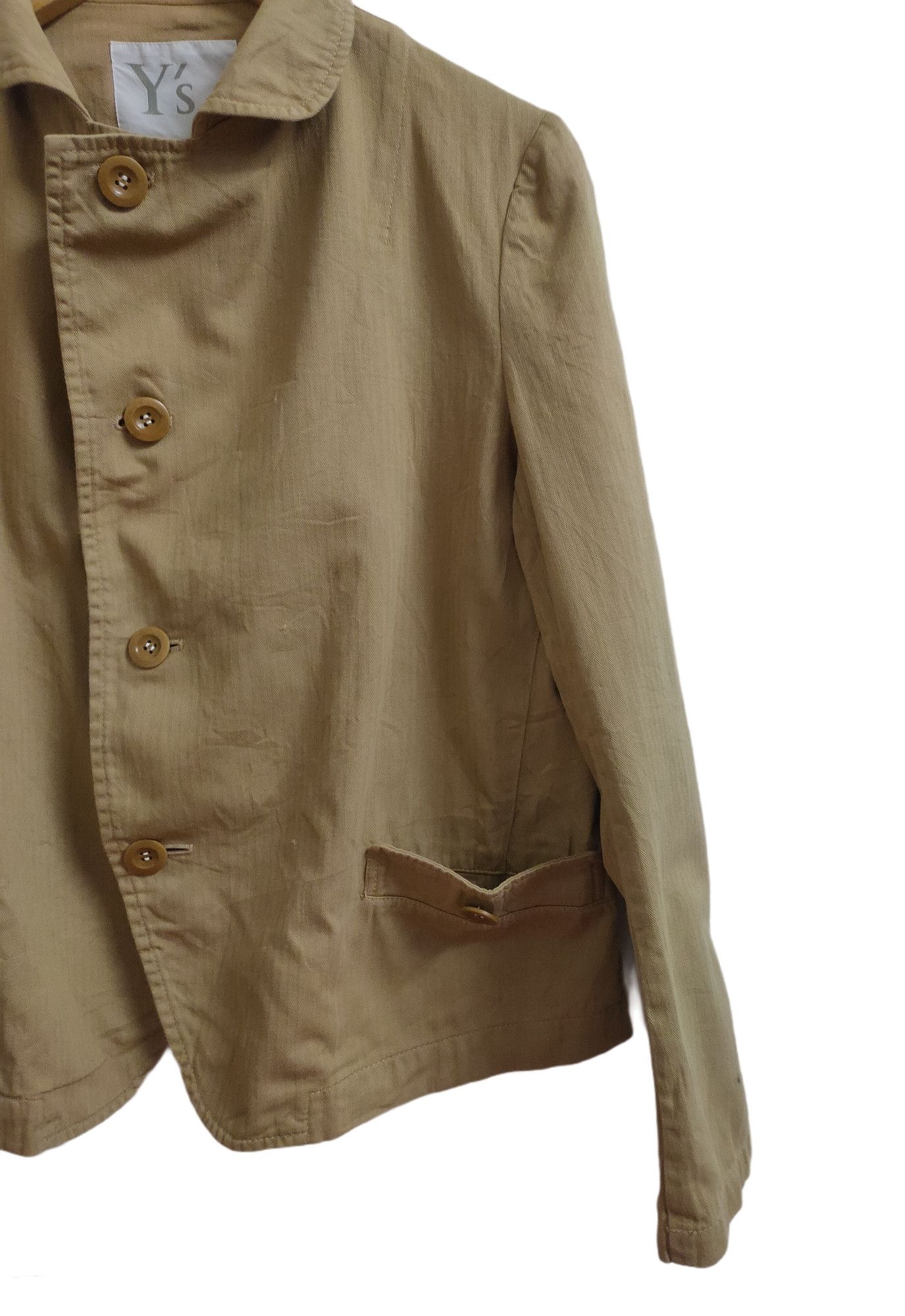 Yohji Yamamoto Yohji Yamamoto Plain Button Jacket Size M / US 6-8 / IT 42-44 - 4 Thumbnail