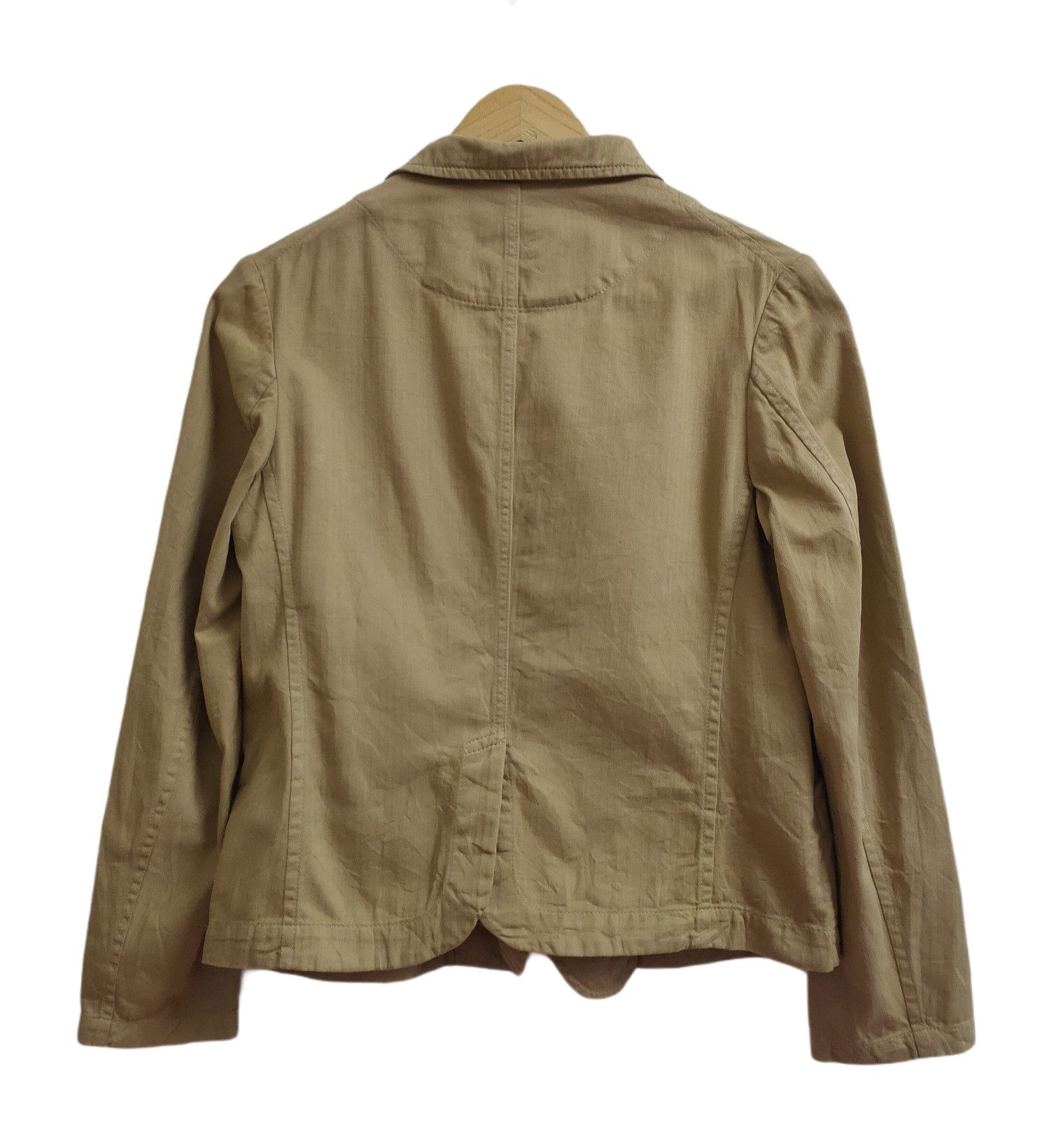 Yohji Yamamoto Yohji Yamamoto Plain Button Jacket Size M / US 6-8 / IT 42-44 - 5 Thumbnail