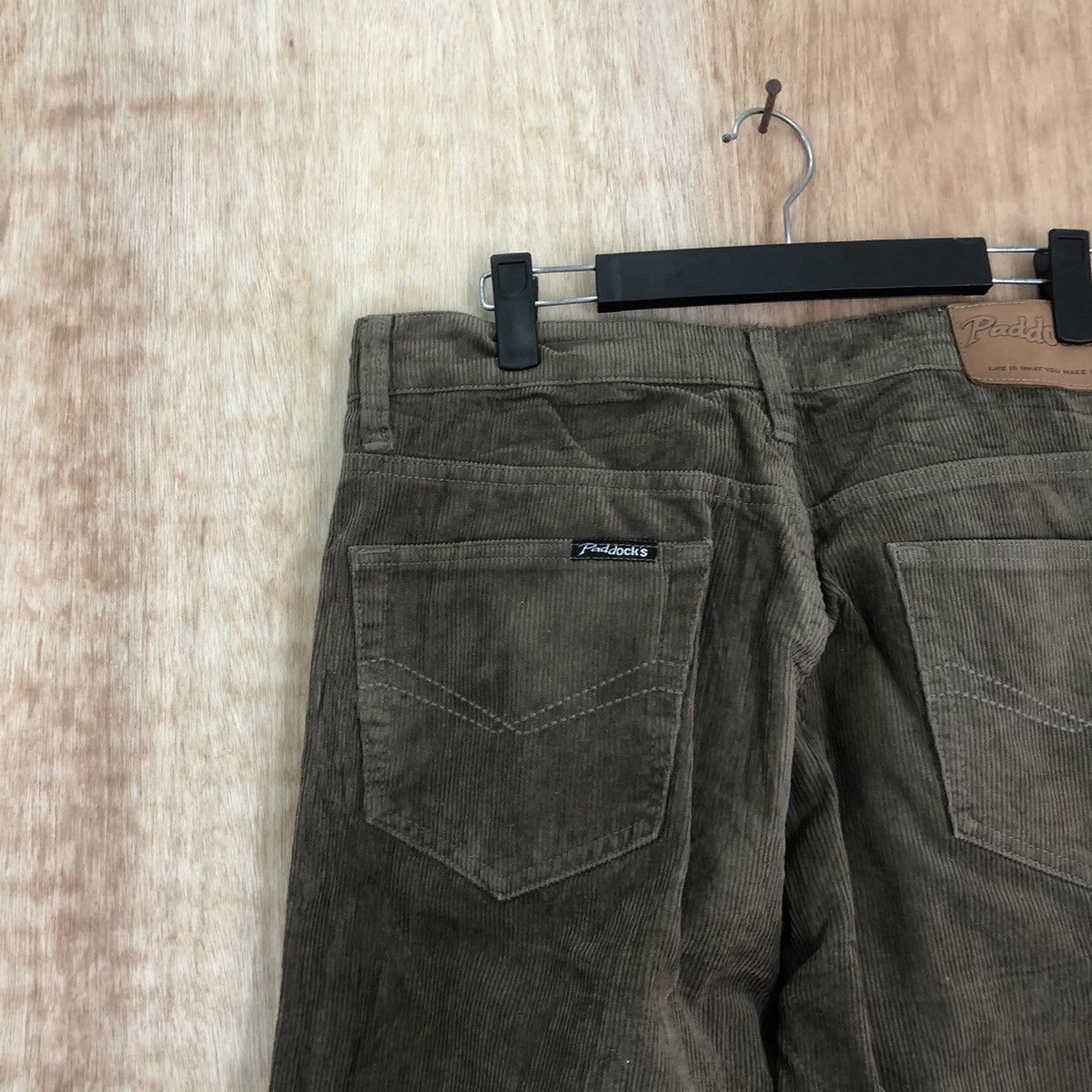 Japanese Brand Paddocks Brown Corduroy Casual pants #6204 Size US 30 / EU 46 - 10 Thumbnail