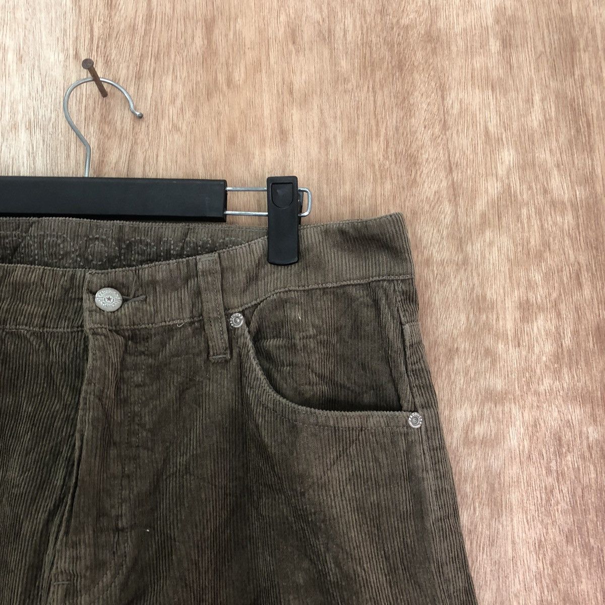 Japanese Brand Paddocks Brown Corduroy Casual pants #6204 Size US 30 / EU 46 - 5 Thumbnail