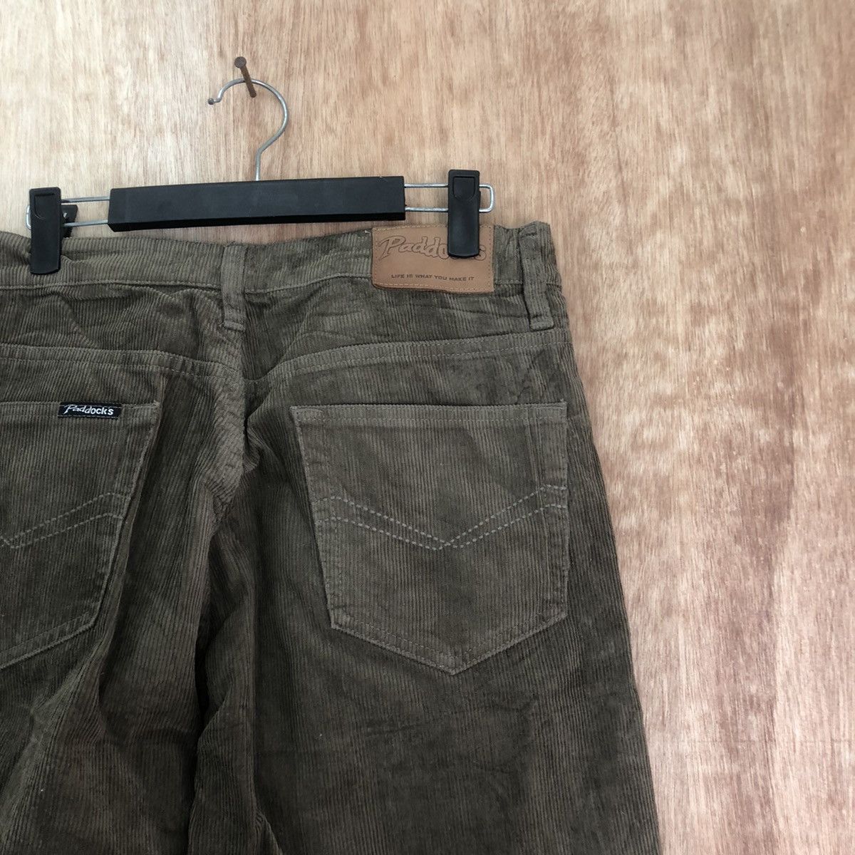Japanese Brand Paddocks Brown Corduroy Casual pants #6204 Size US 30 / EU 46 - 11 Thumbnail