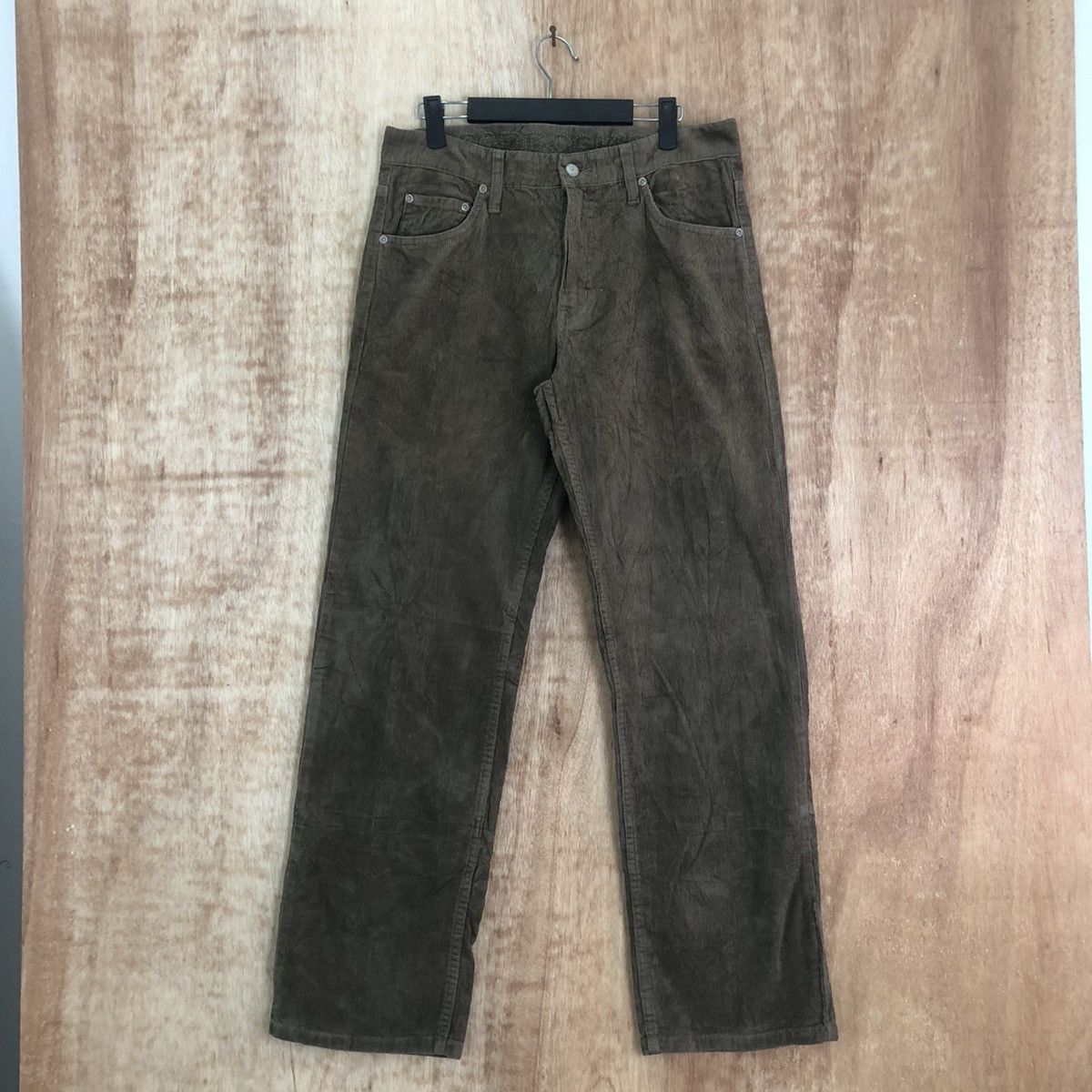 Japanese Brand Paddocks Brown Corduroy Casual pants #6204 Size US 30 / EU 46 - 1 Thumbnail