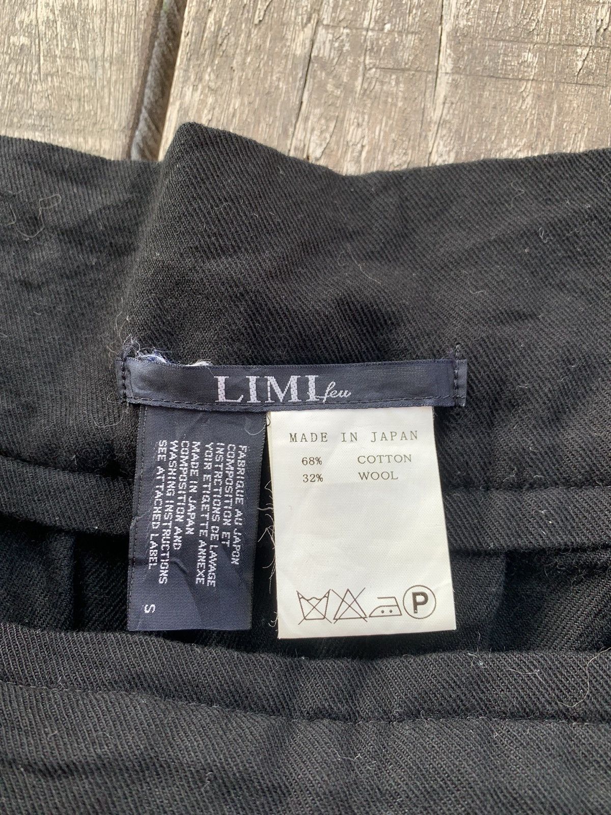 Japanese Brand Limi feu yohji yamamoto mini skirt rare design Size 32" / US 10 / IT 46 - 12 Thumbnail