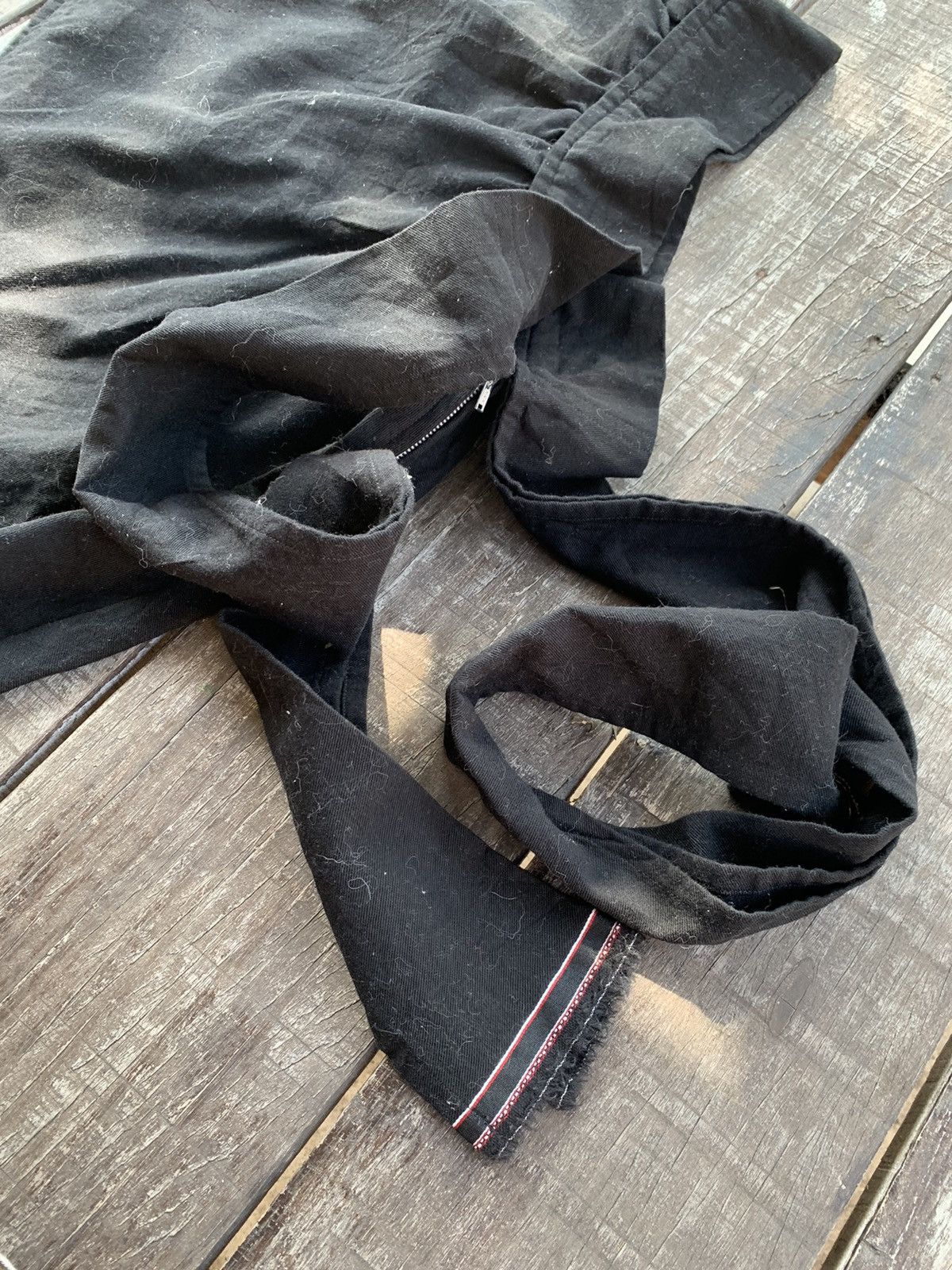 Japanese Brand Limi feu yohji yamamoto mini skirt rare design Size 32" / US 10 / IT 46 - 7 Thumbnail