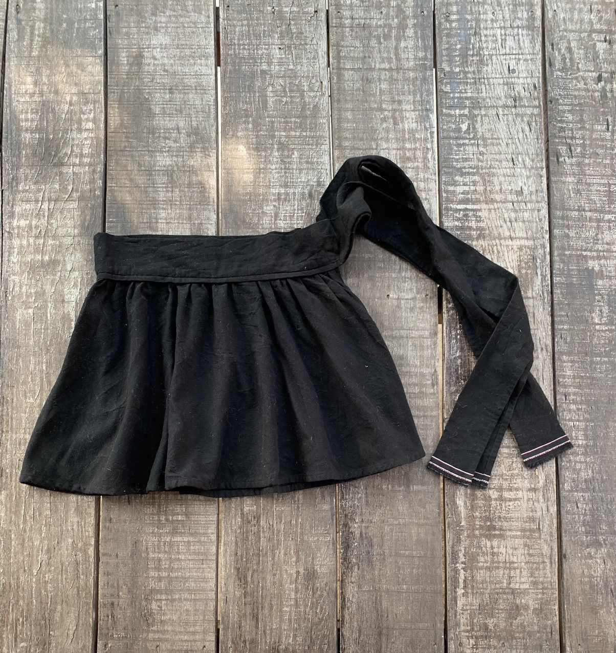 Japanese Brand Limi feu yohji yamamoto mini skirt rare design Size 32" / US 10 / IT 46 - 1 Thumbnail