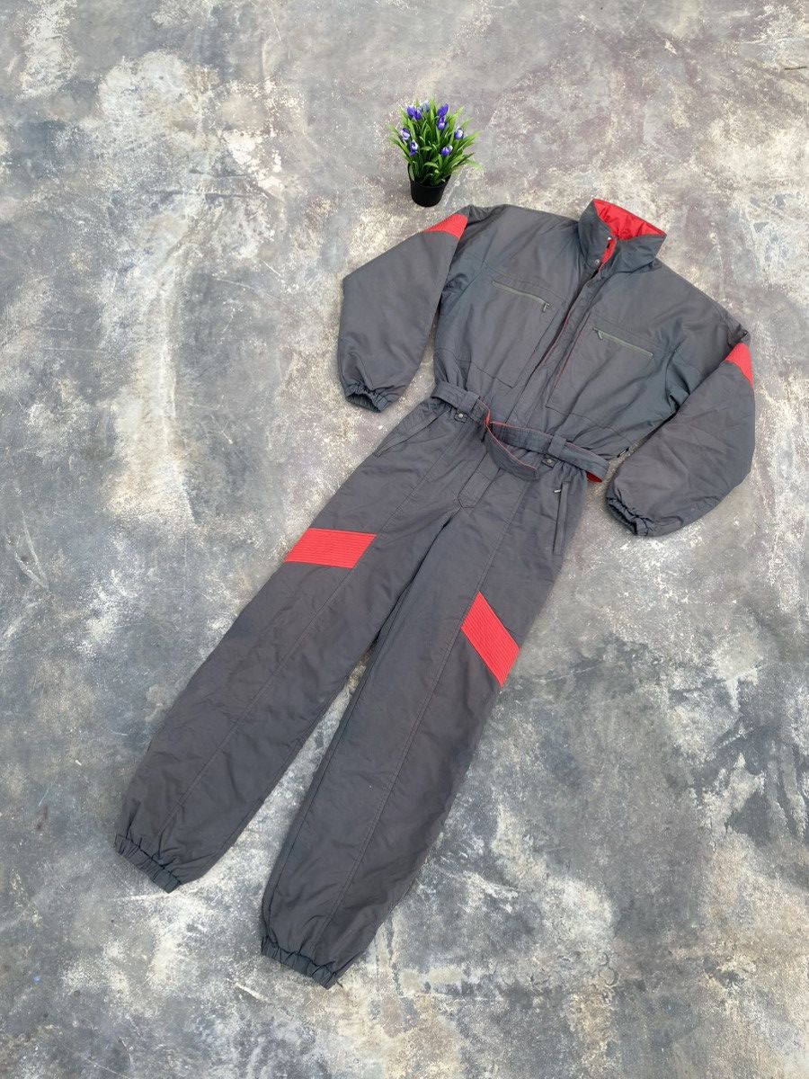 Moncler Distressed Moncler Asics Ski Wear Jumpsuits Size US 30 / EU 46 - 2 Thumbnail