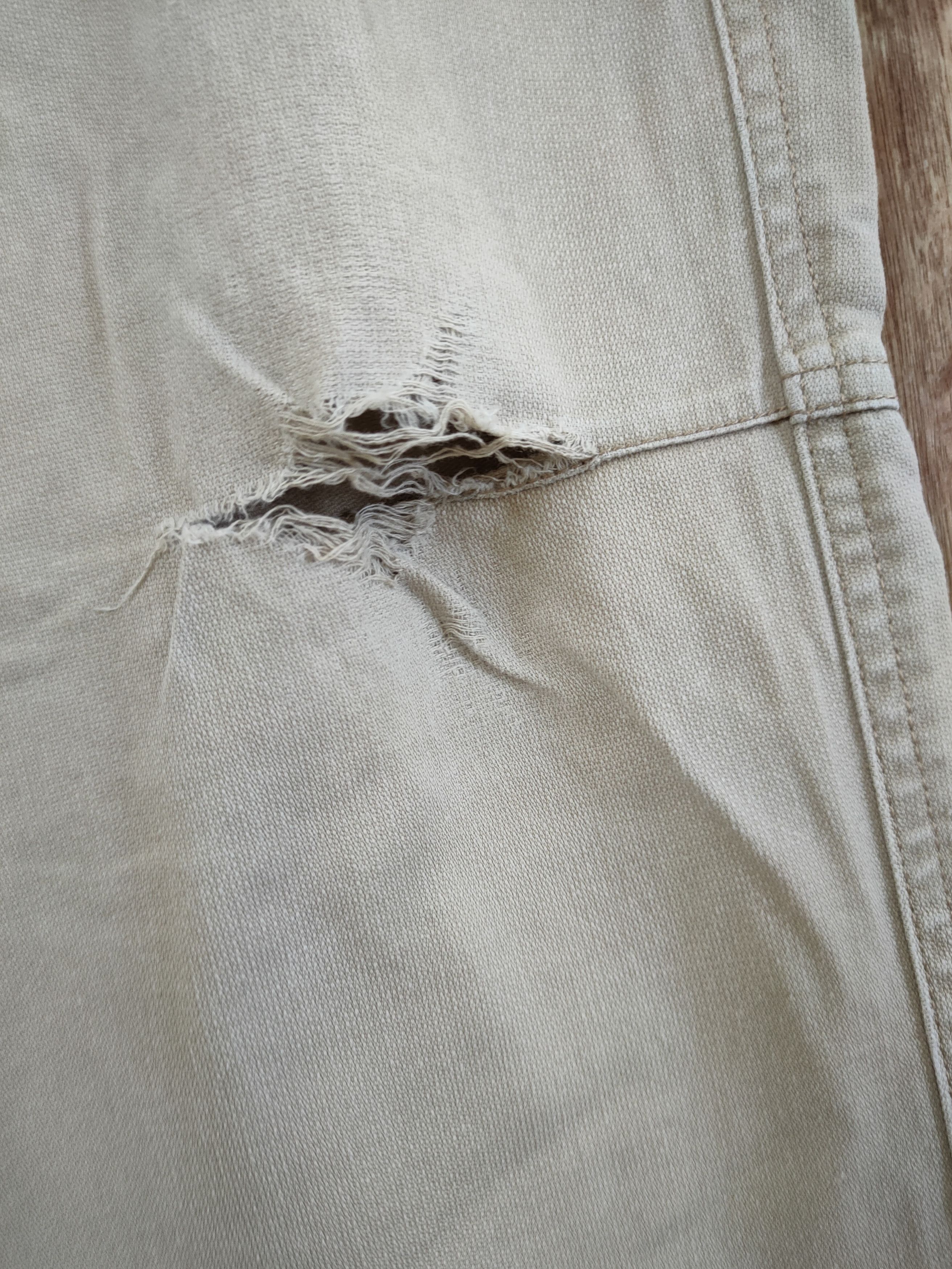 Japanese Brand DL Japan vintage distressed dirty cargo pants #sp46-259T Size US 33 - 5 Thumbnail