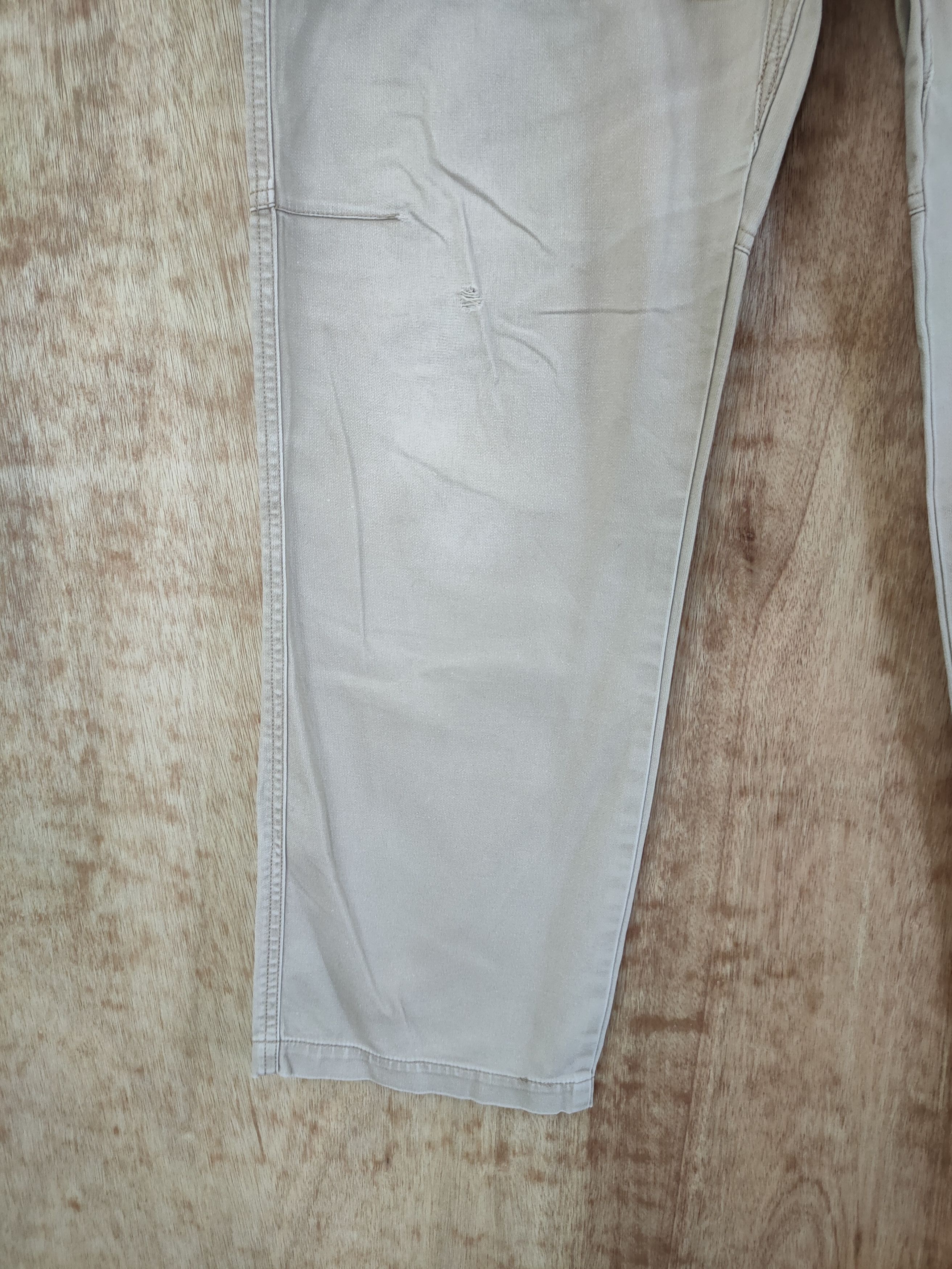Japanese Brand DL Japan vintage distressed dirty cargo pants #sp46-259T Size US 33 - 3 Thumbnail
