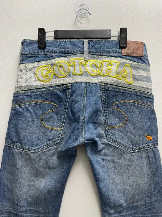 Embroidery Design🔥Gotcha Surf Hard California Denim