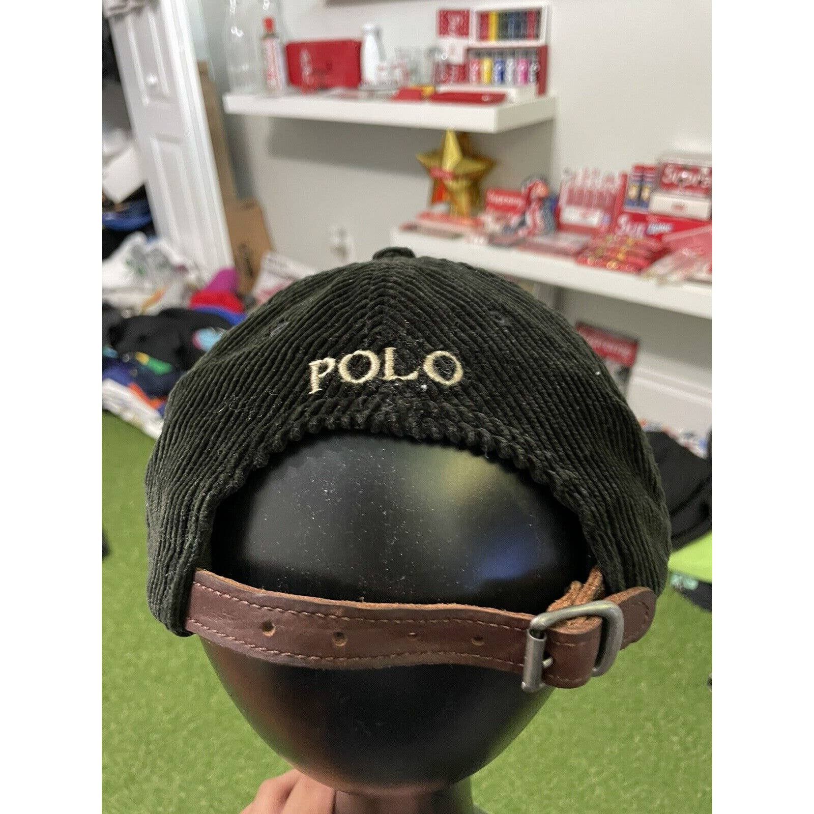 帽子 90s polo RalphLauren corduroy cap Polo Ralph Lauren Vintage 1990s Corduroy Red 6 Panel Cap