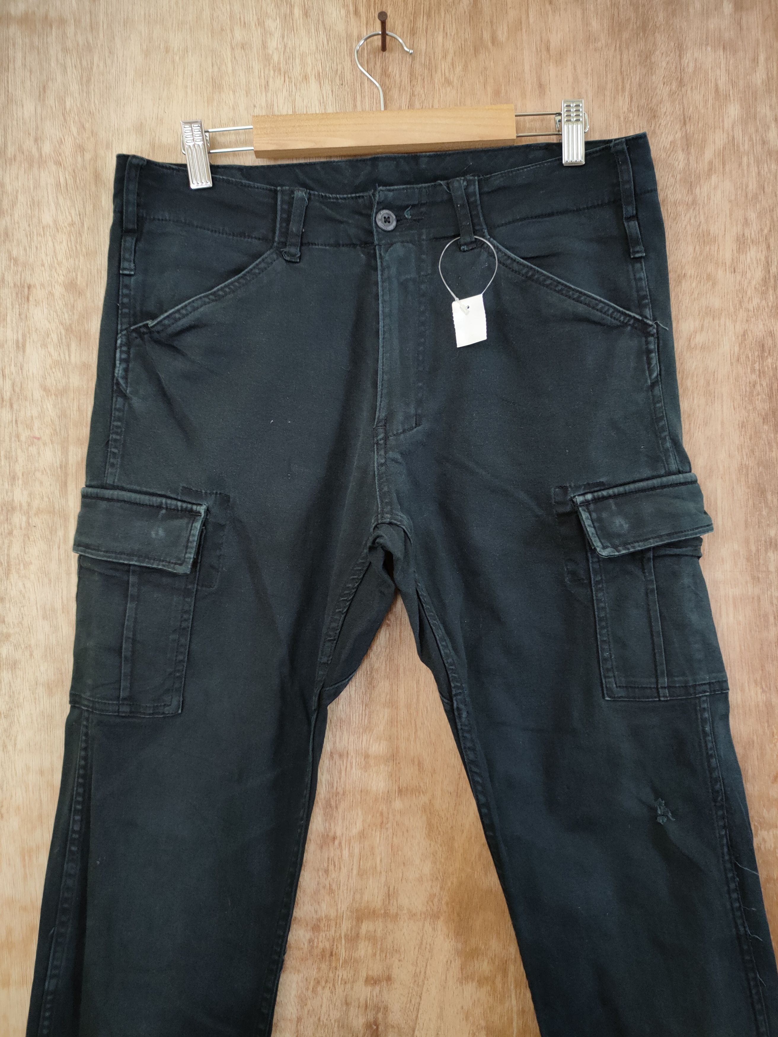 Japanese Brand DL Gladiotor utility streetwear Cargo pants #sp46-261T Size US 30 / EU 46 - 4 Thumbnail