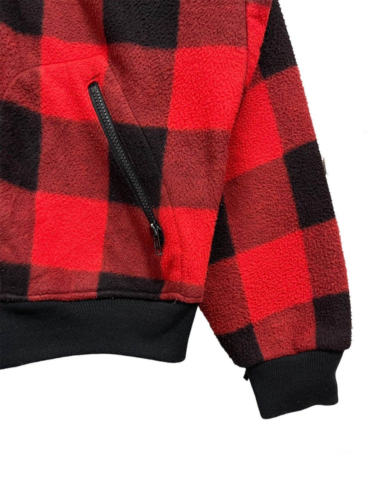 Columbia × Vintage VINTAGE COLOMBIA CHECKERED FLEECE ZIP UP JACKET Size US M / EU 48-50 / 2 - 2 Thumbnail