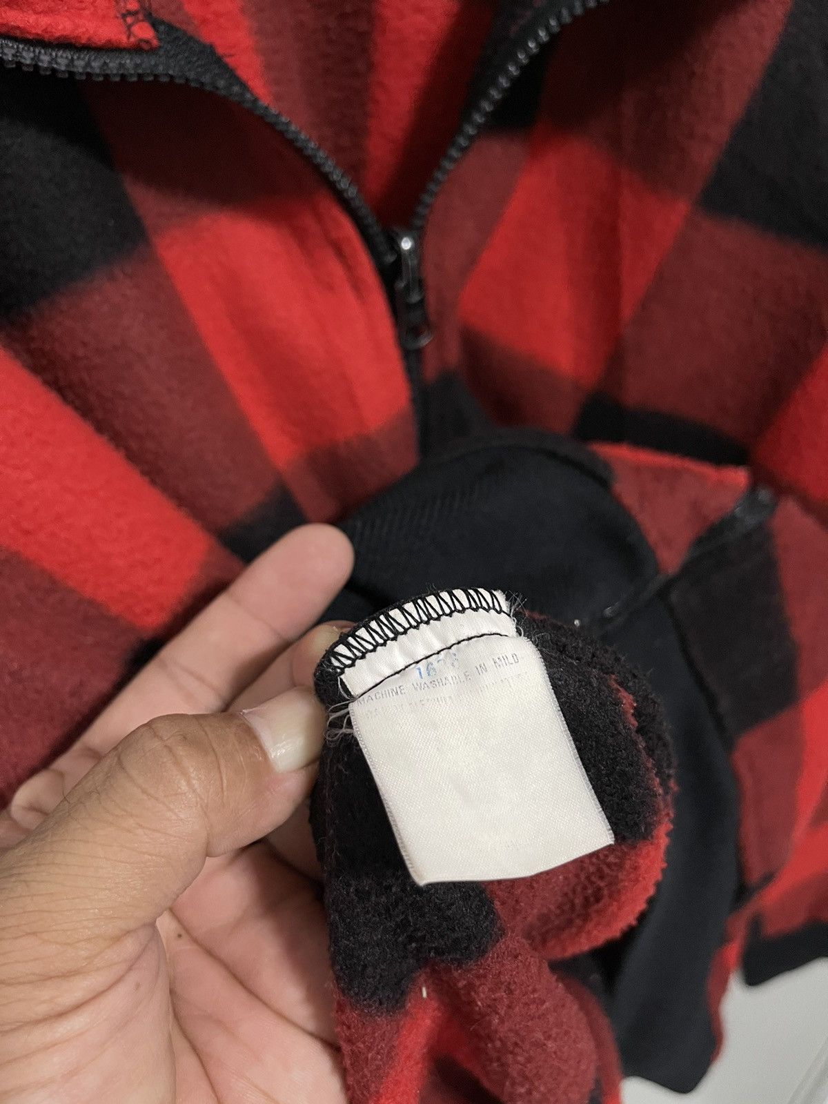 Columbia × Vintage VINTAGE COLOMBIA CHECKERED FLEECE ZIP UP JACKET Size US M / EU 48-50 / 2 - 6 Thumbnail