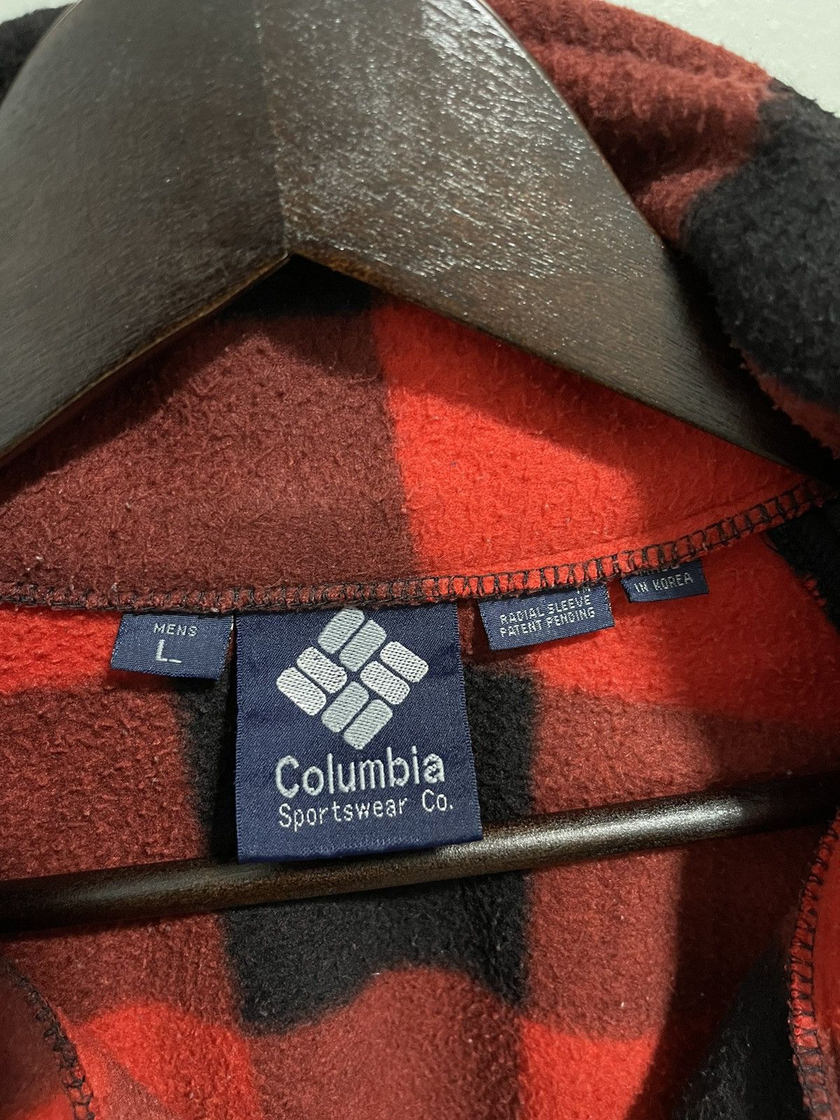 Columbia × Vintage VINTAGE COLOMBIA CHECKERED FLEECE ZIP UP JACKET Size US M / EU 48-50 / 2 - 5 Thumbnail