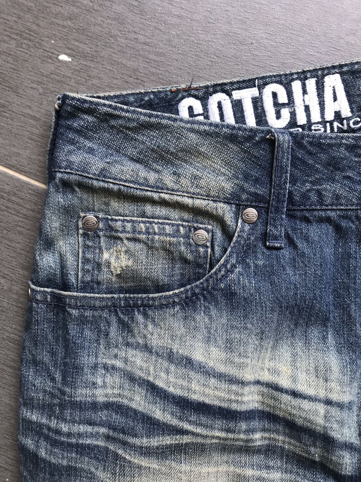 Gotcha Gotcha Vintage Surf Jeans - 90s Vibes Size US 32 / EU 48 - 6 Thumbnail