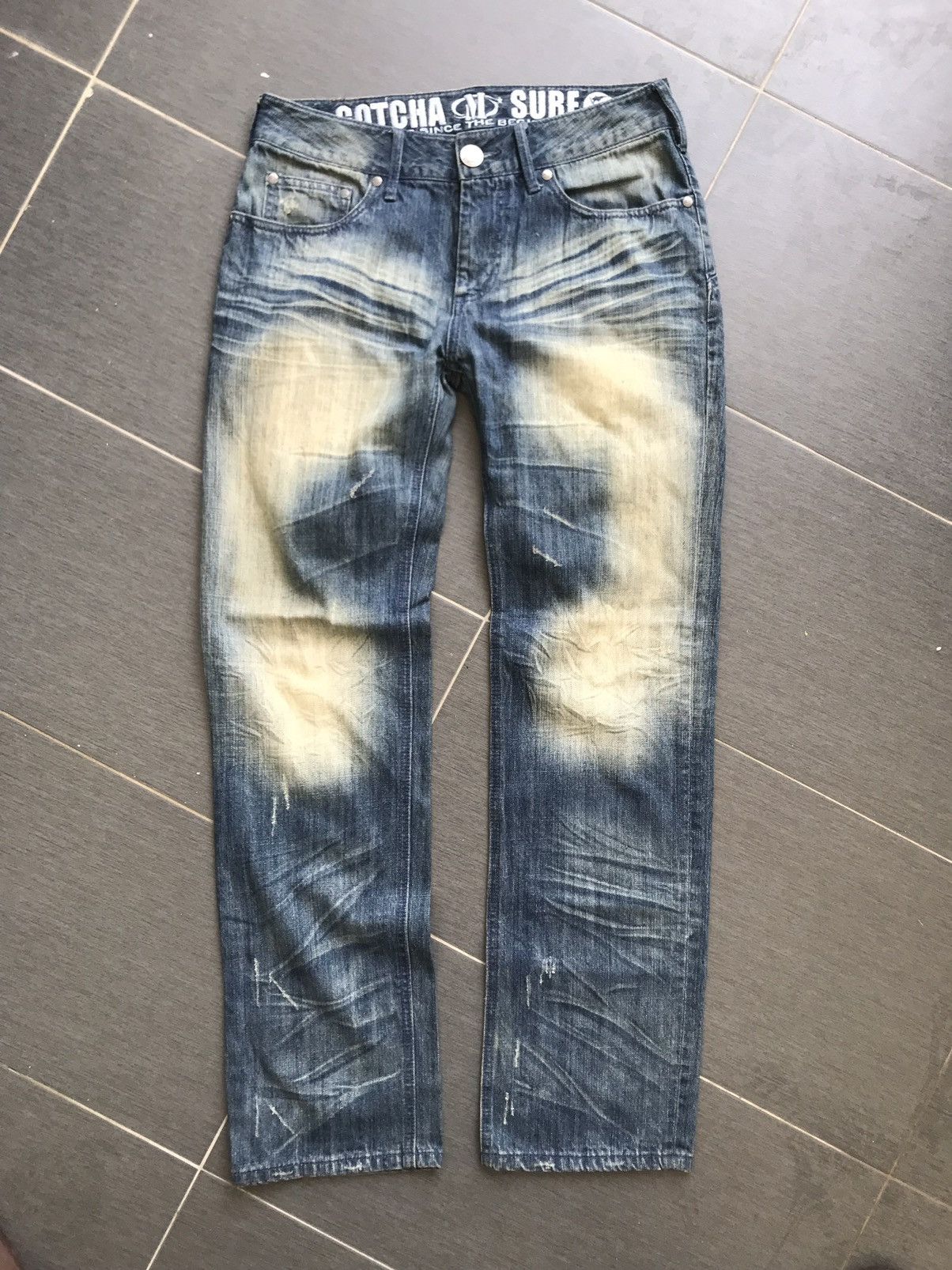 Gotcha Gotcha Vintage Surf Jeans - 90s Vibes Size US 32 / EU 48 - 4 Thumbnail