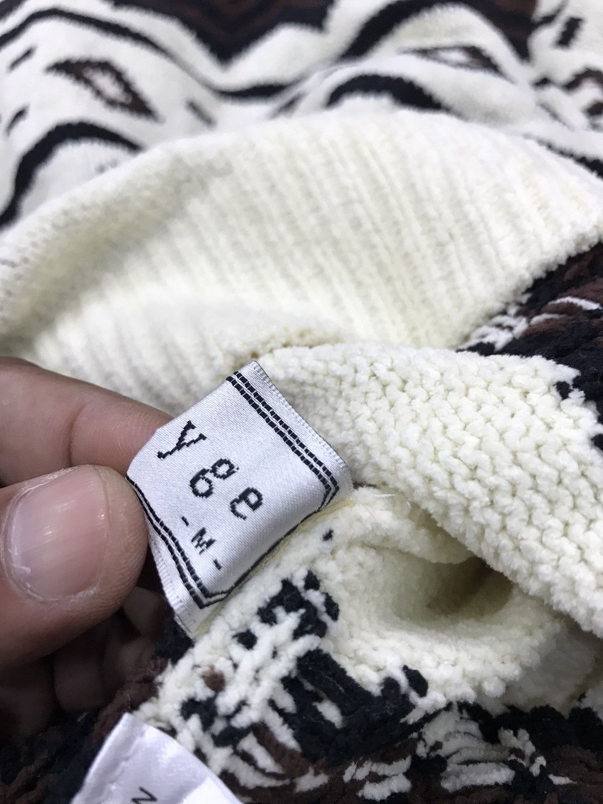Aran Isles Knitwear × Japanese Brand Galyge Aran Isles Unique Design Knit Sweater Size US M / EU 48-50 / 2 - 10 Thumbnail